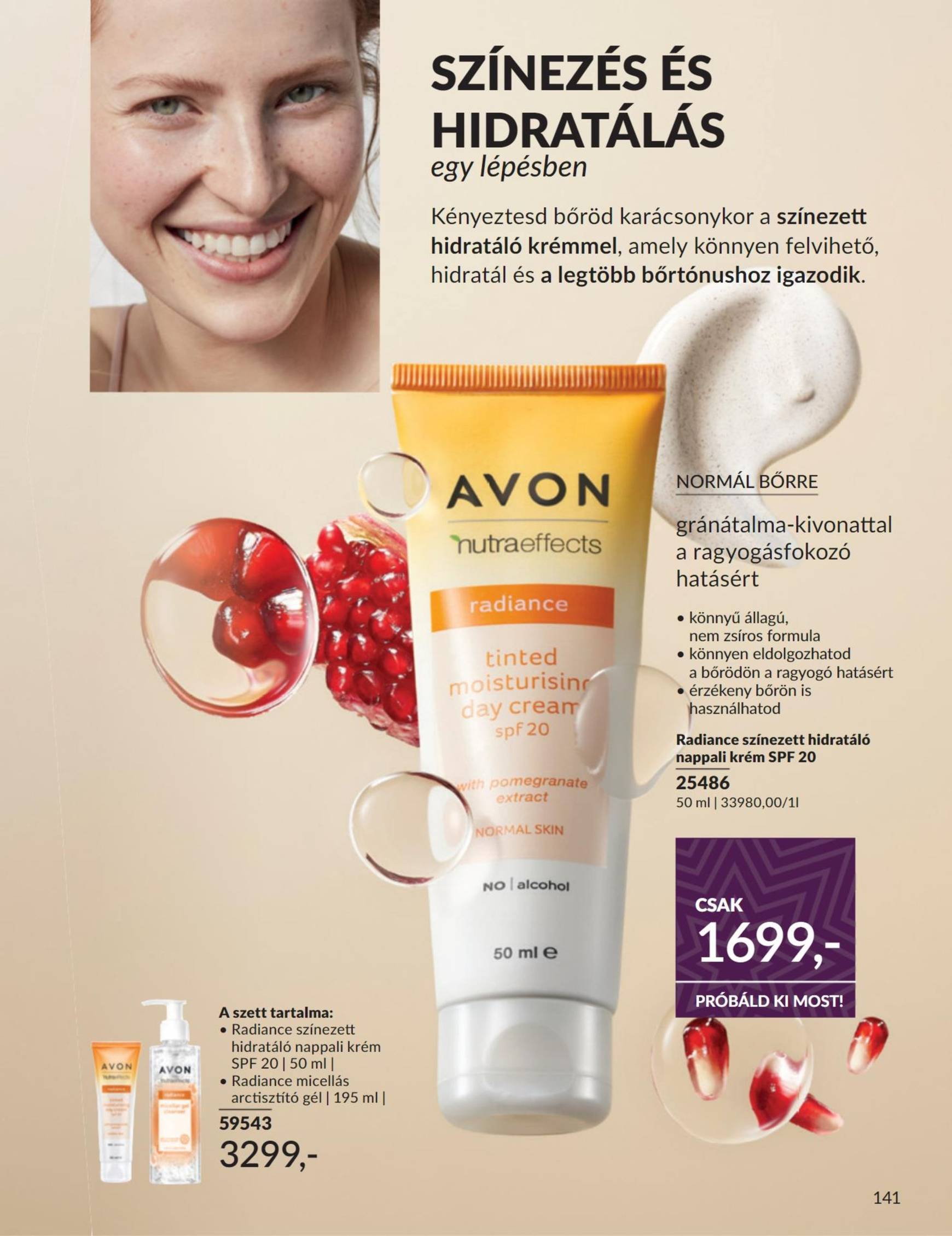 Avon akciós újság, érvényes 11.01. - 11.30. 141