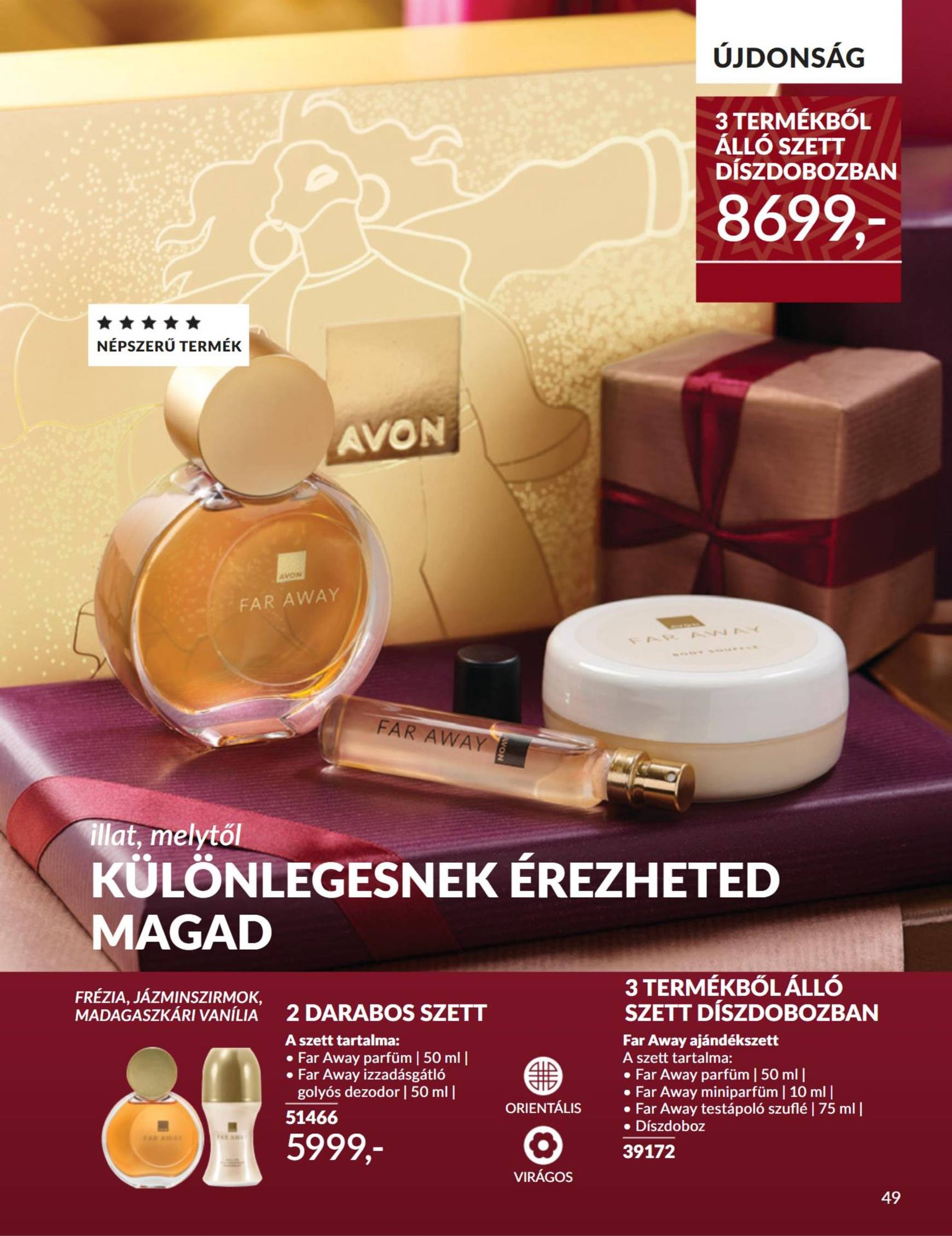 Avon akciós újság, érvényes 11.01. - 11.30. 49