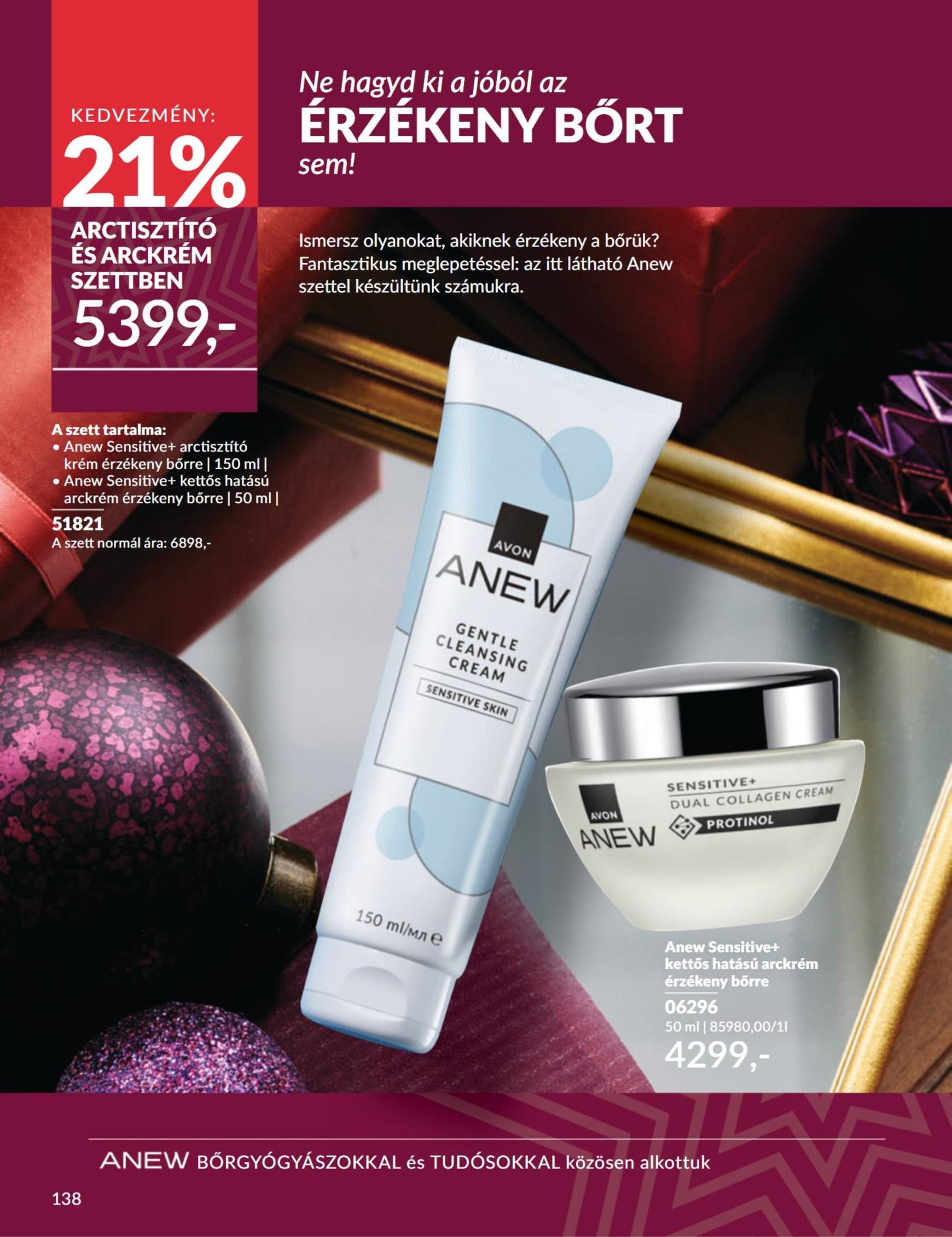 Avon akciós újság, érvényes 11.01. - 11.30. 138