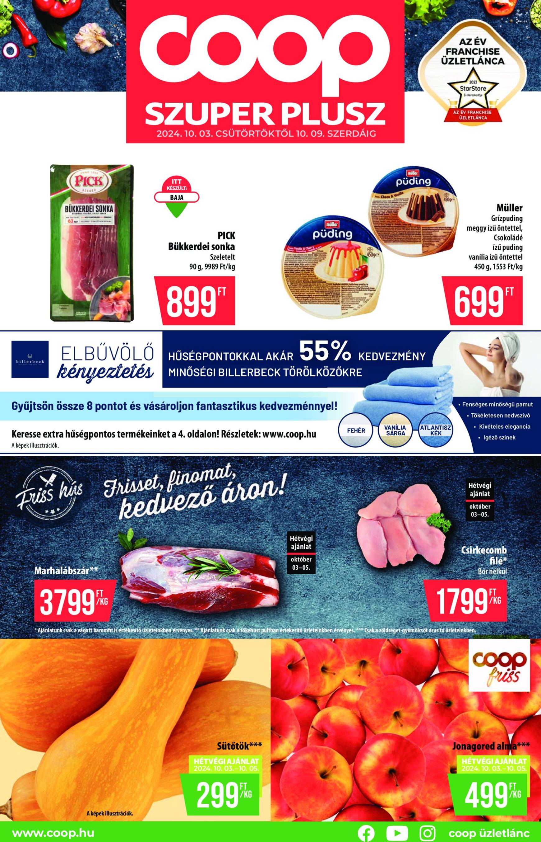 Aktuális újság Coop - Szuper Plusz 10.03. - 10.09.