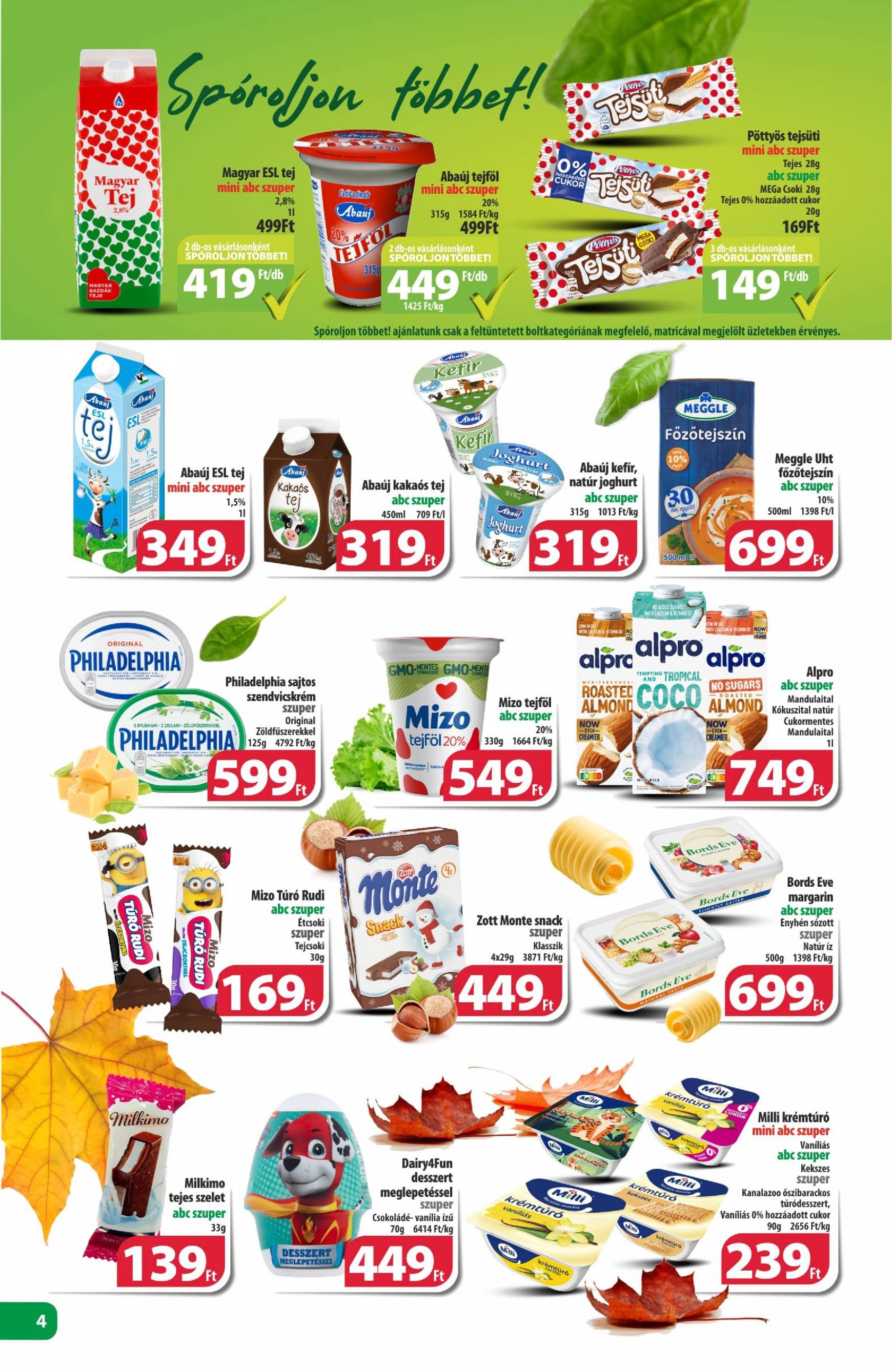 Coop - Eszak-Kelet akciós újság, érvényes 11.14. - 11.20. 4