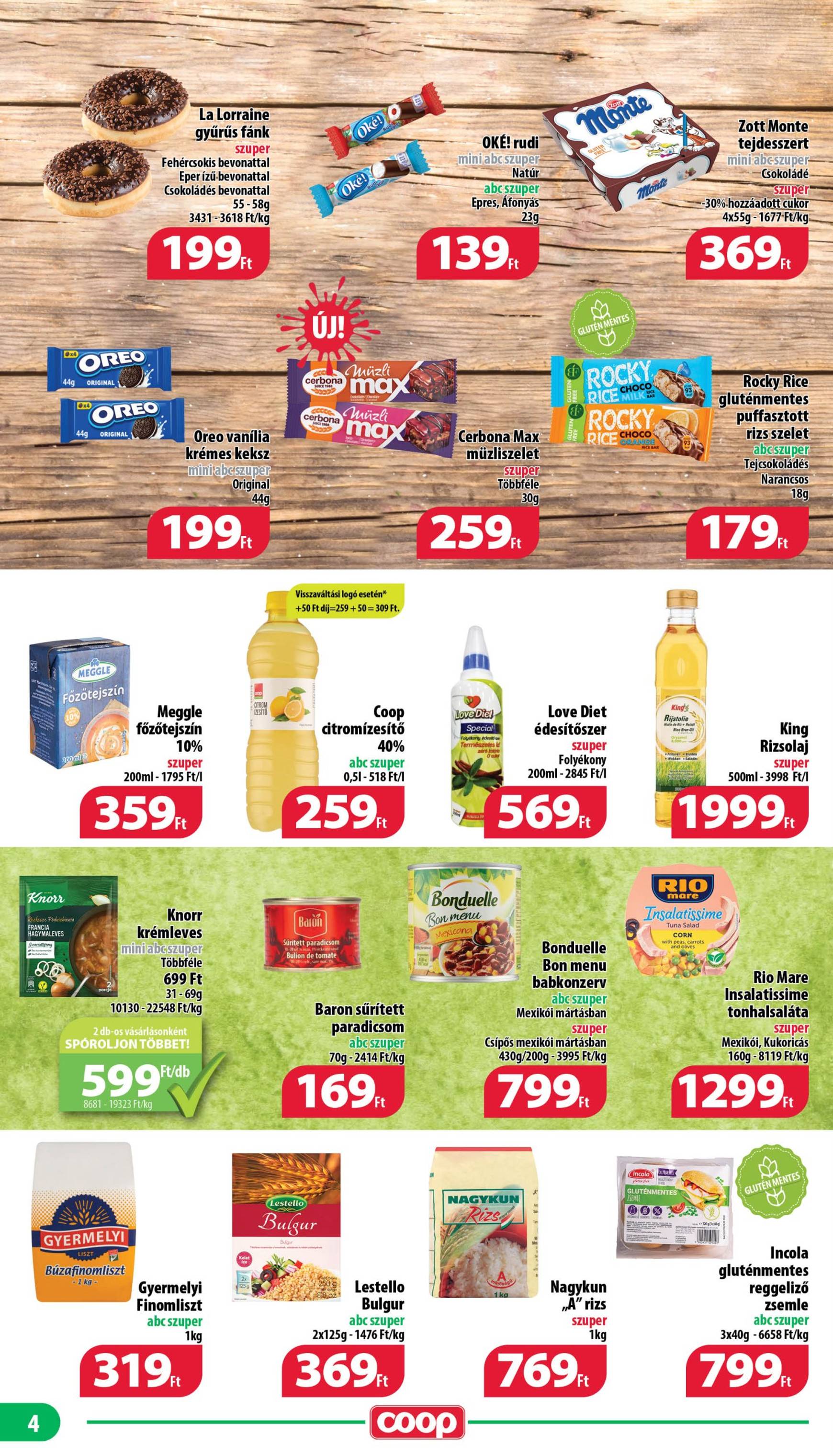 Coop - Mecsek akciós újság, érvényes 11.21. - 11.27. 4