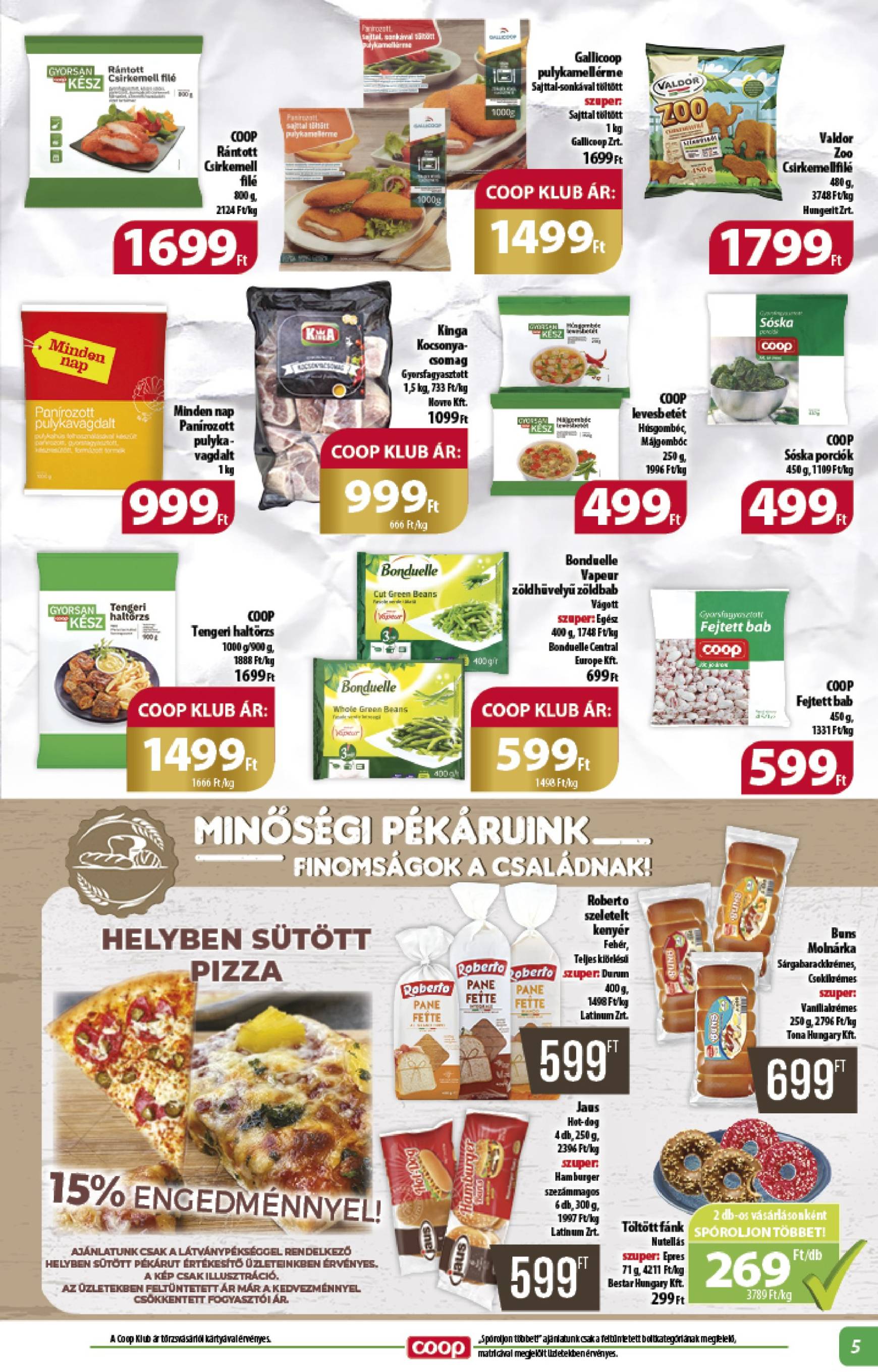 Coop - Alföld akciós újság, érvényes 11.21. - 11.27. 5