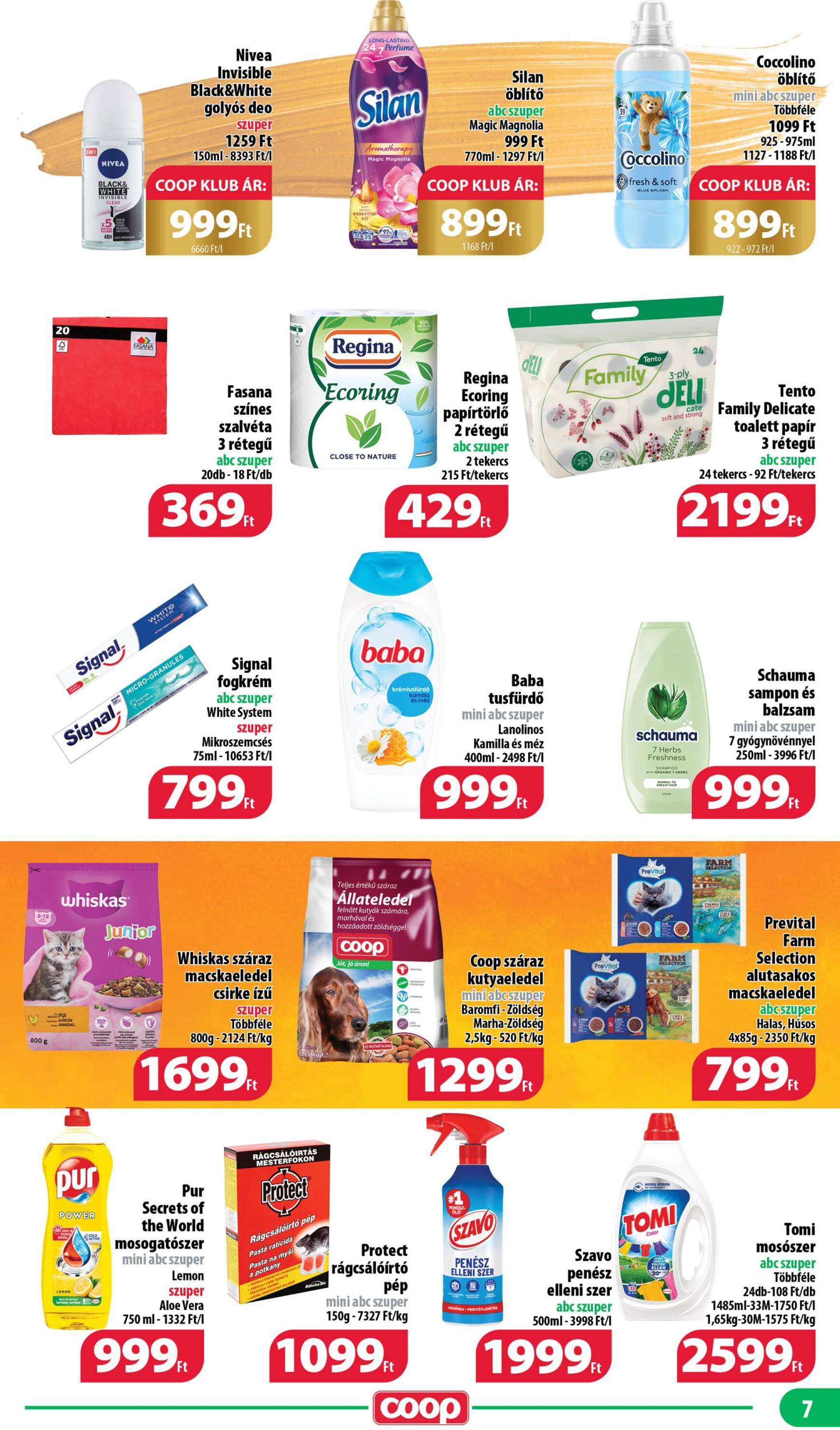 Coop - Mini Abc Szuper akciós újság, érvényes 11.21. - 11.27. 7