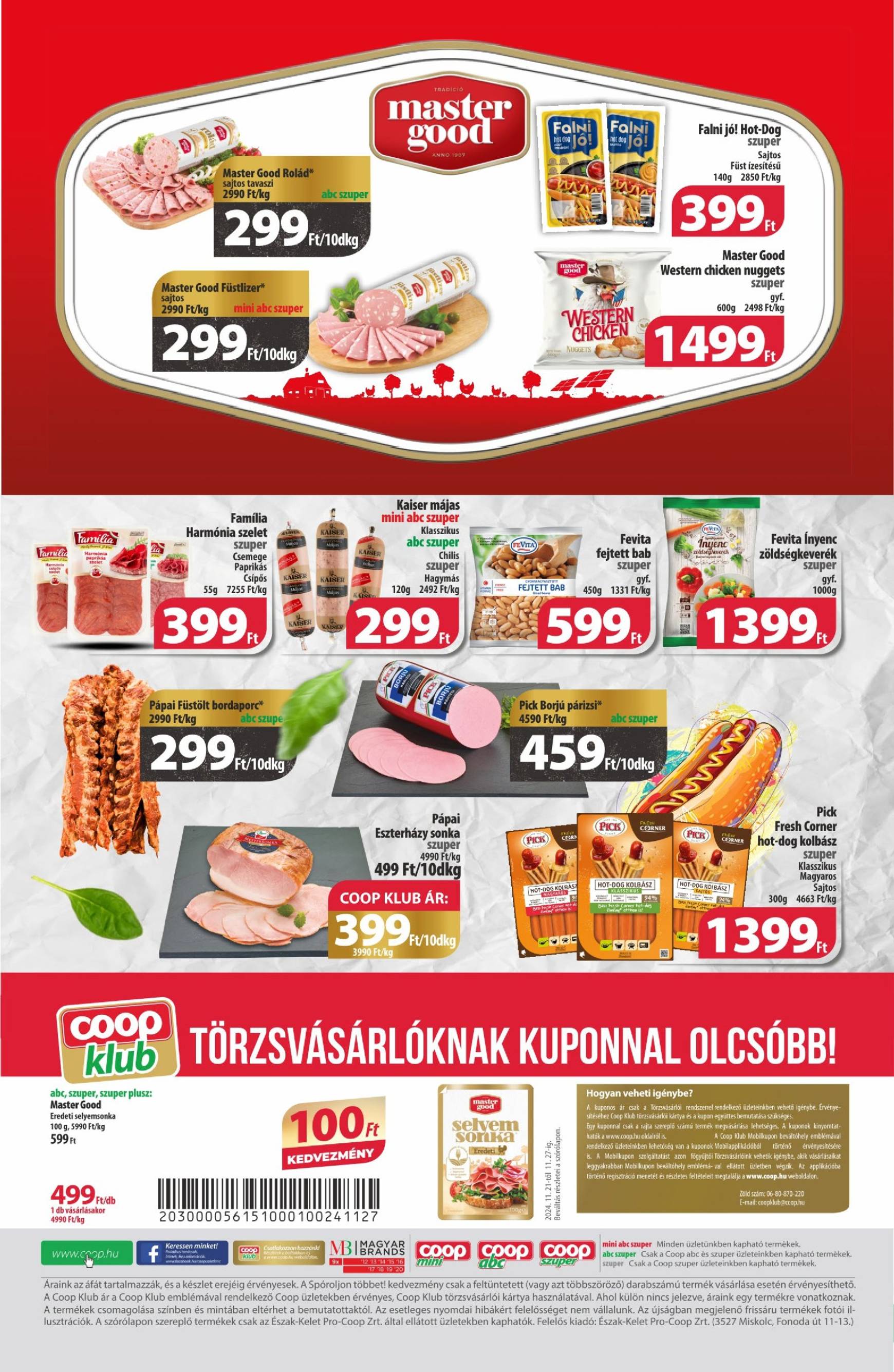 Coop - Észak Kelet Pro-Coop Zrt. Black Friday akciós újság, érvényes 11.21. - 11.27. 3