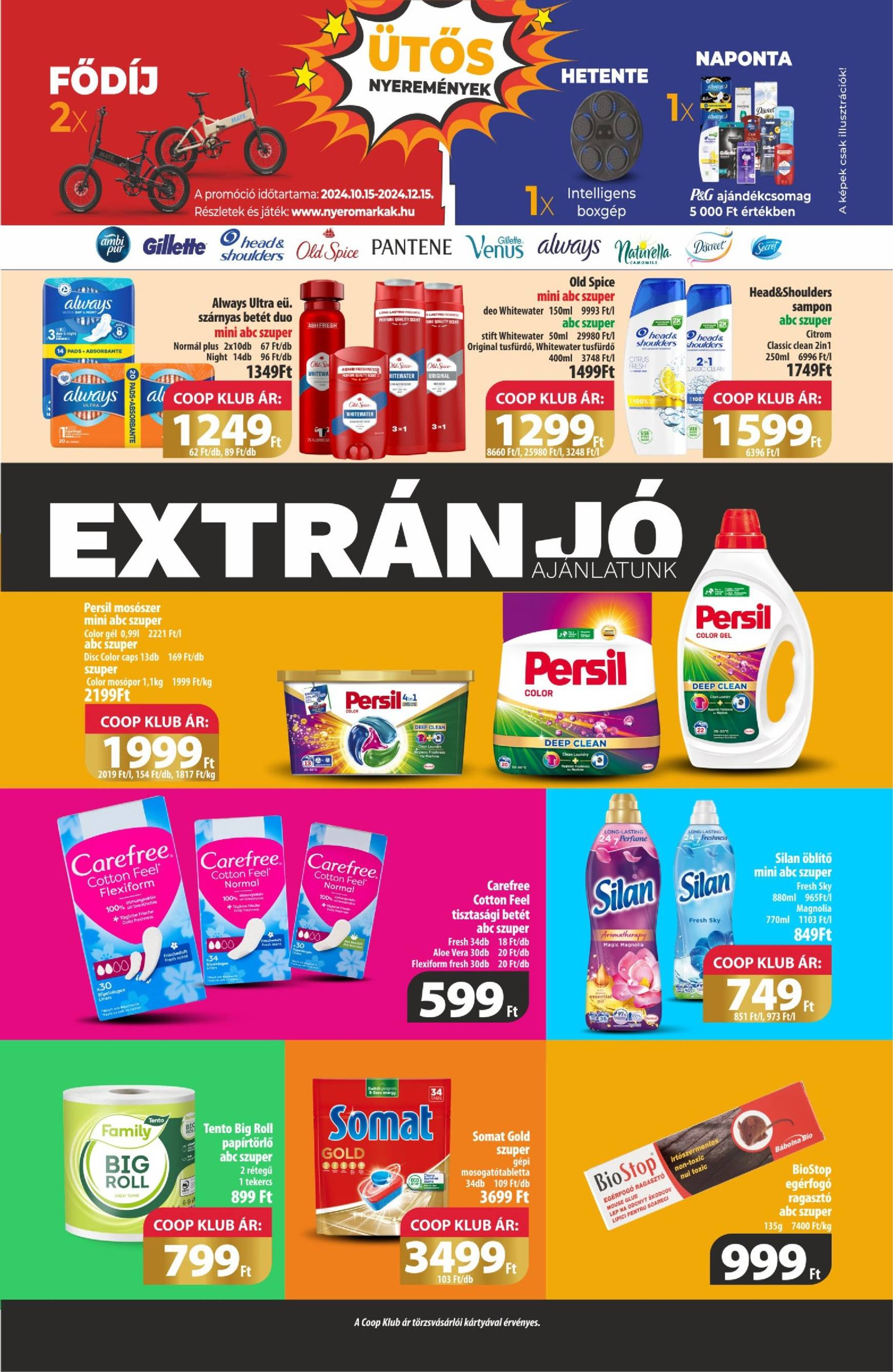 Coop - Észak Kelet Pro-Coop Zrt. Black Friday akciós újság, érvényes 11.21. - 11.27. 11