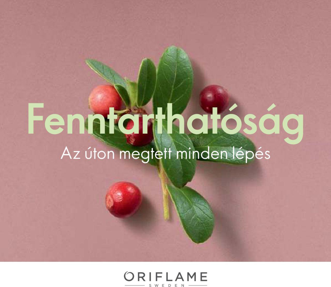 Akciós újság új Oriflame szerdától 2020.05.27.