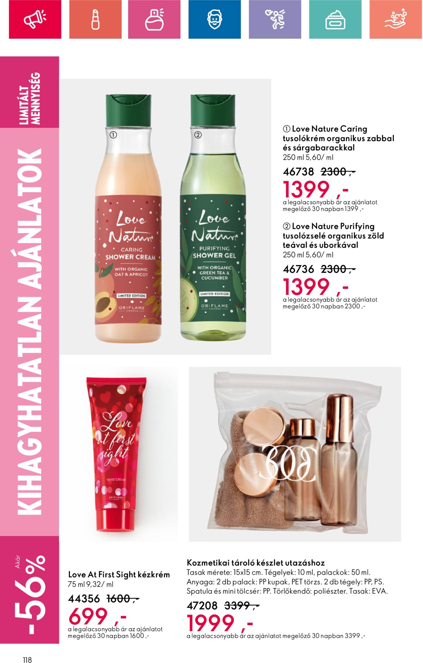 Oriflame akciós újság, érvényes 10.20. - 11.09. 118