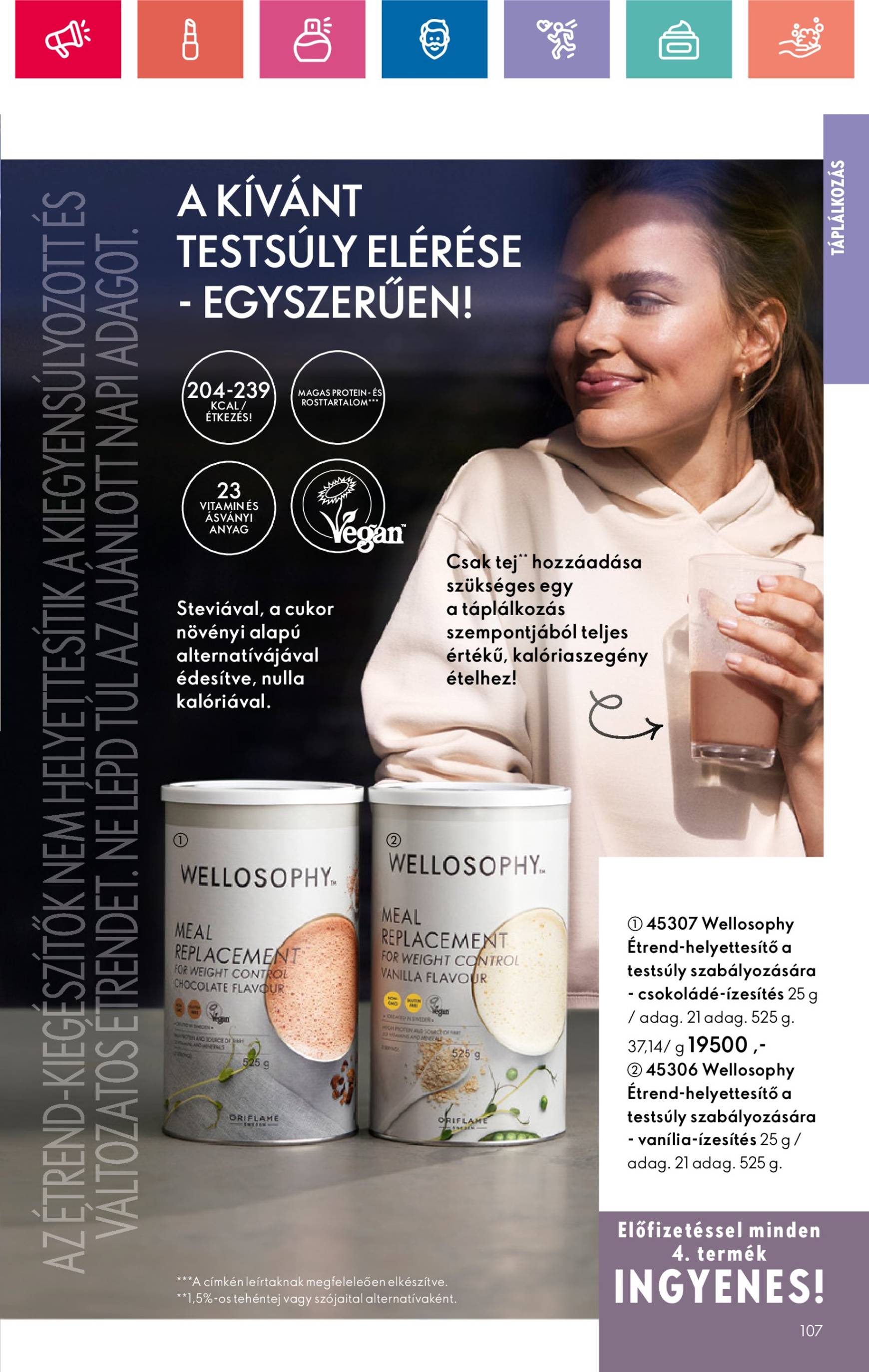 Oriflame akciós újság, érvényes 10.20. - 11.09. 107