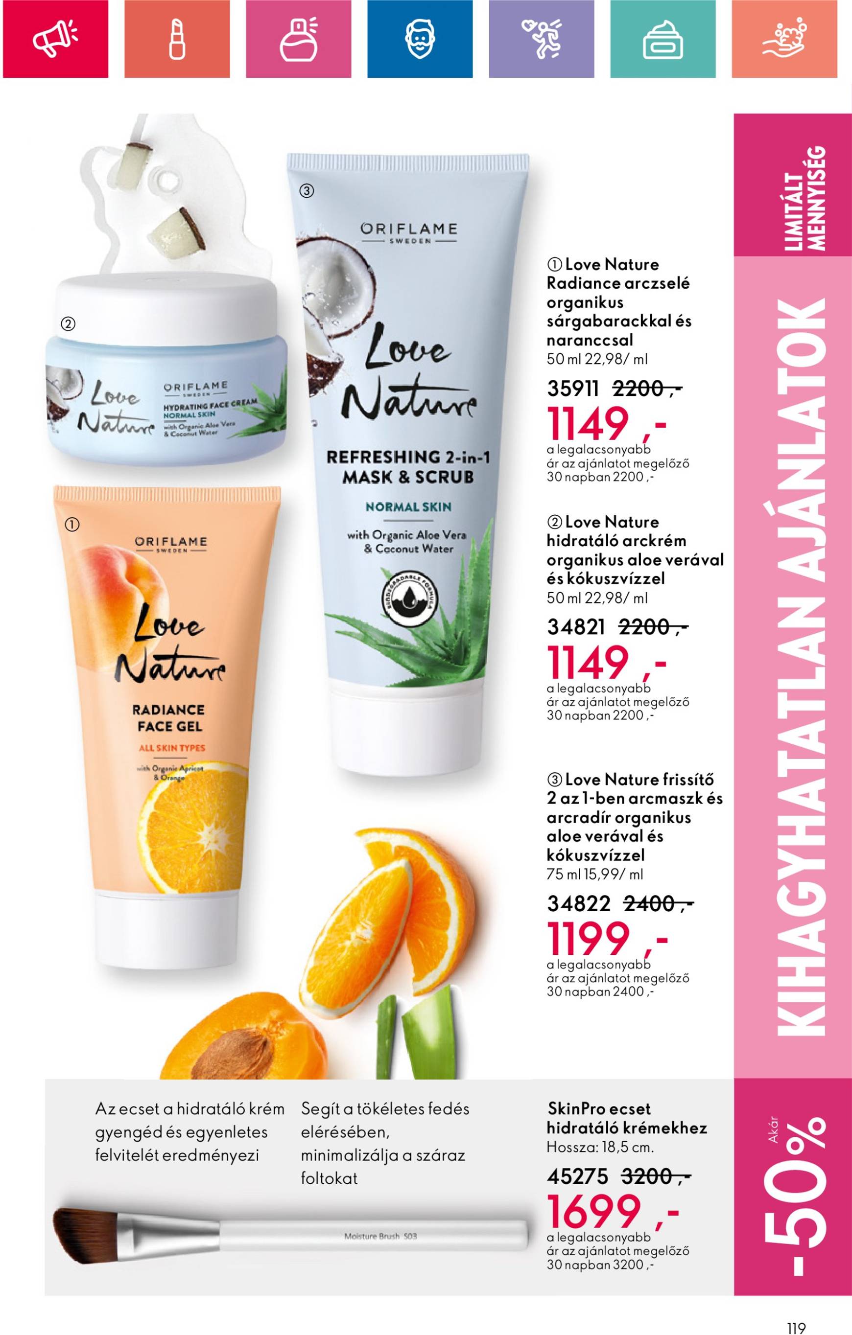 Oriflame akciós újság, érvényes 10.20. - 11.09. 119