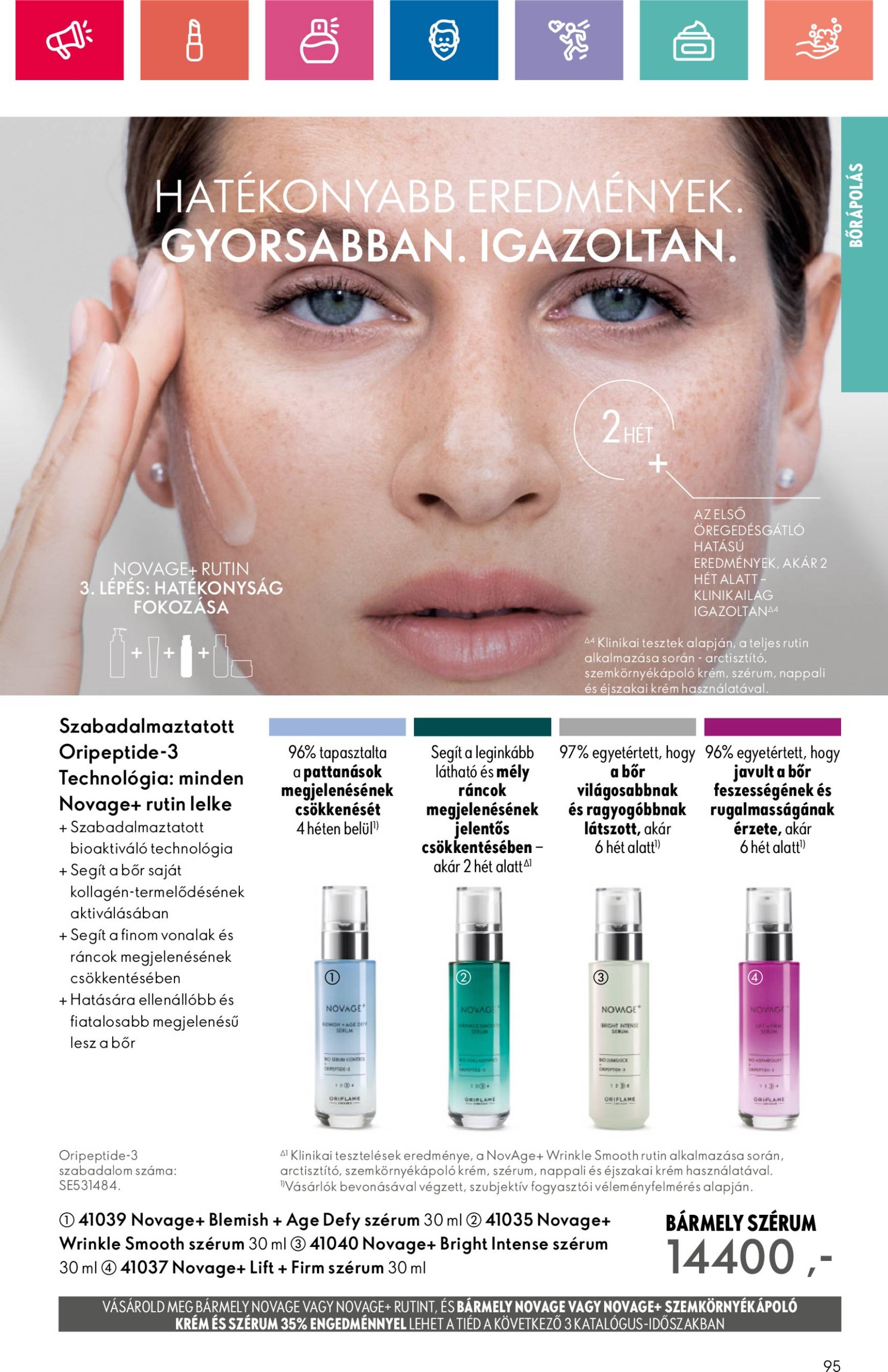 Oriflame akciós újság, érvényes 10.20. - 11.09. 95