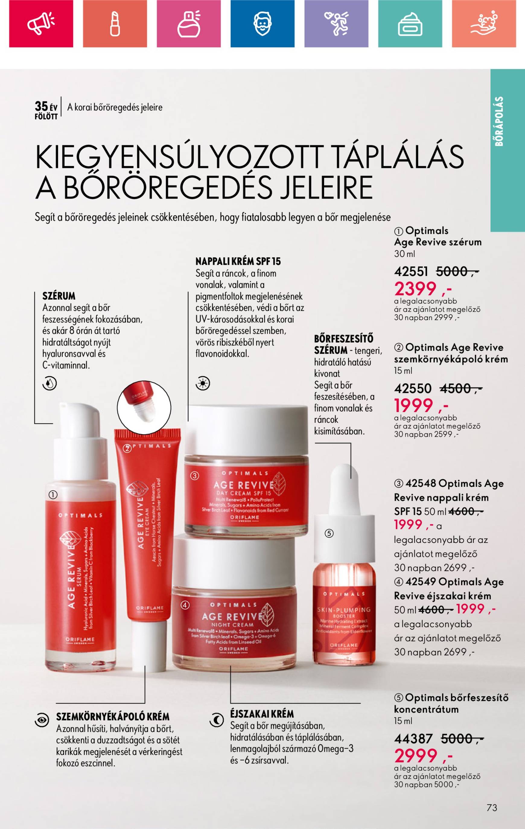 Oriflame akciós újság, érvényes 10.20. - 11.09. 73