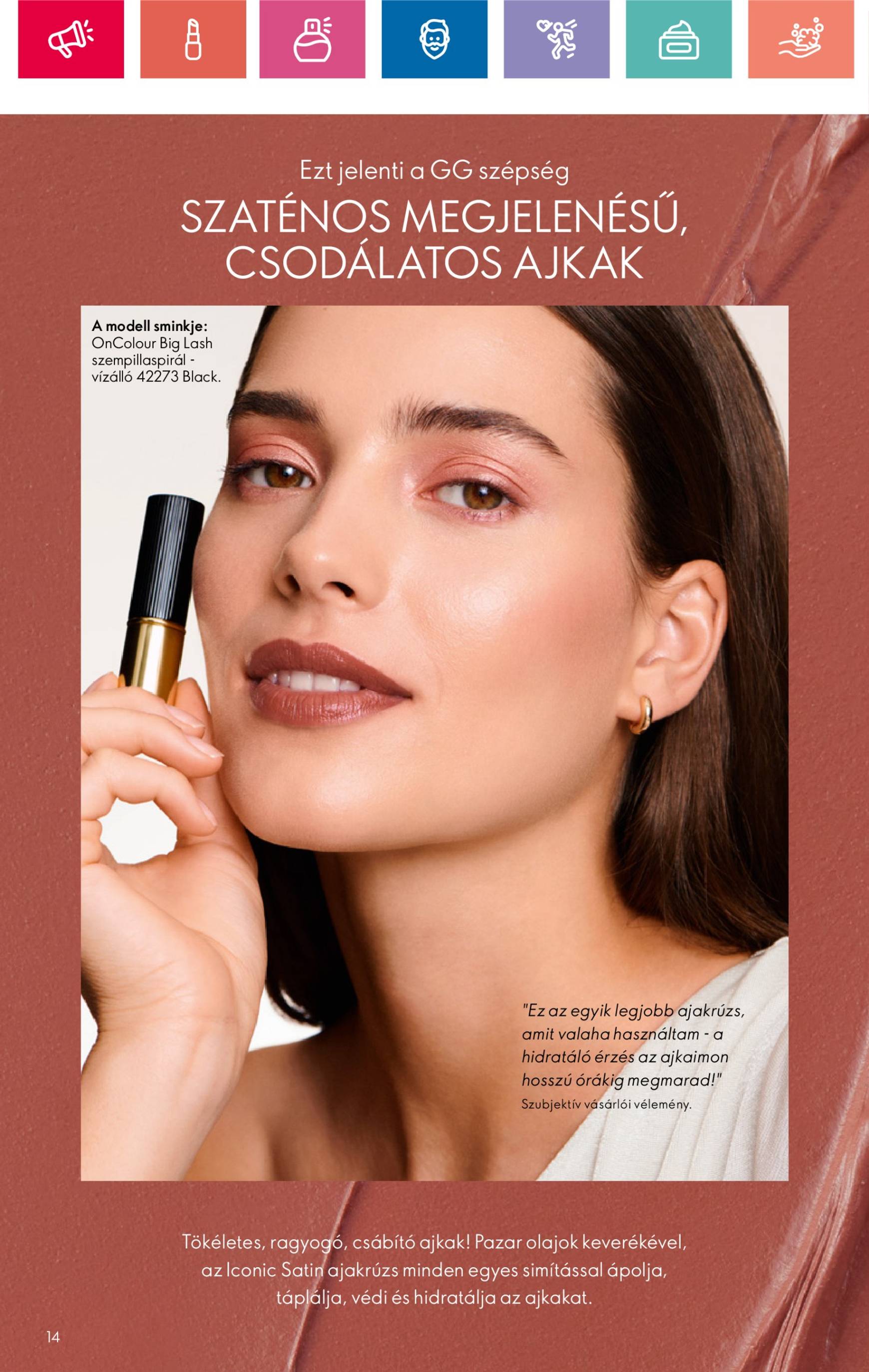 Oriflame akciós újság, érvényes 10.20. - 11.09. 14