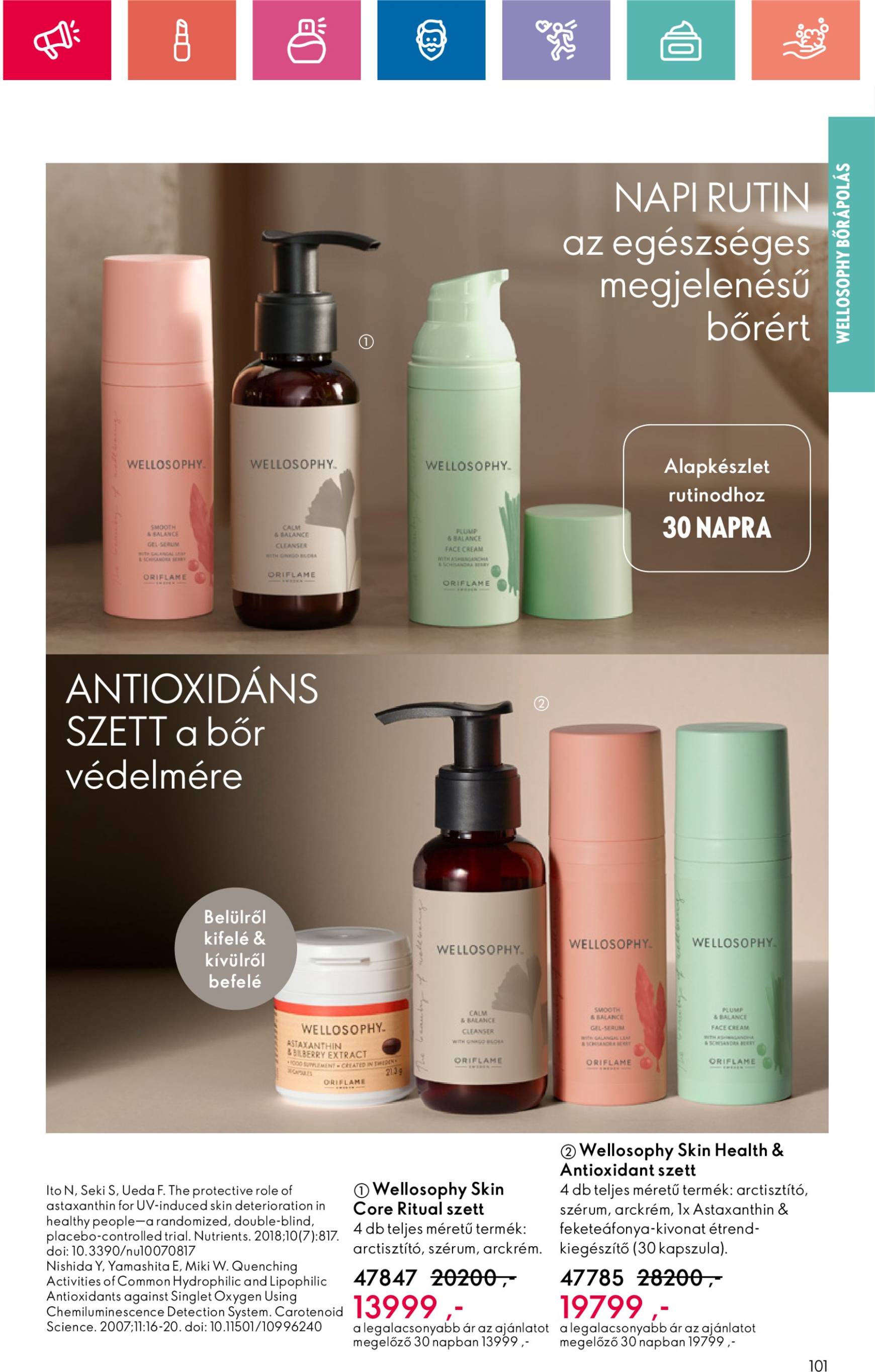 Oriflame akciós újság, érvényes 10.20. - 11.09. 101