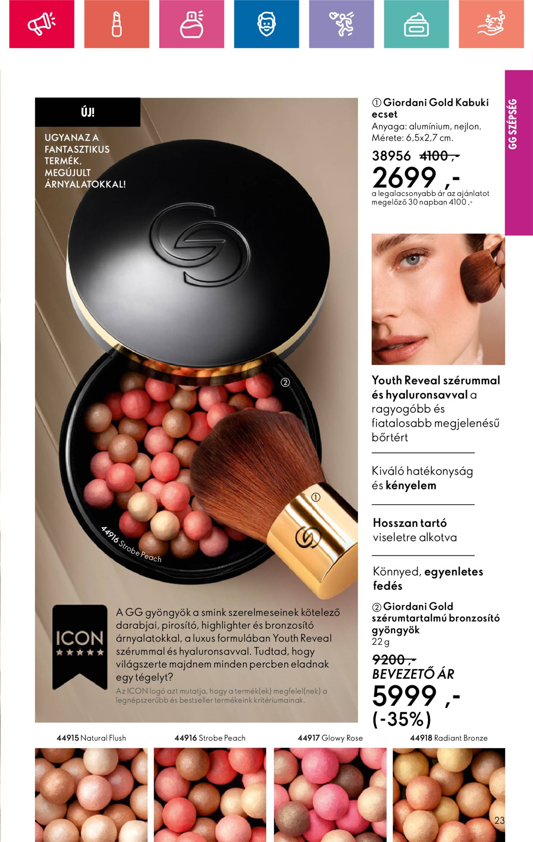 Oriflame akciós újság, érvényes 10.20. - 11.09. 23