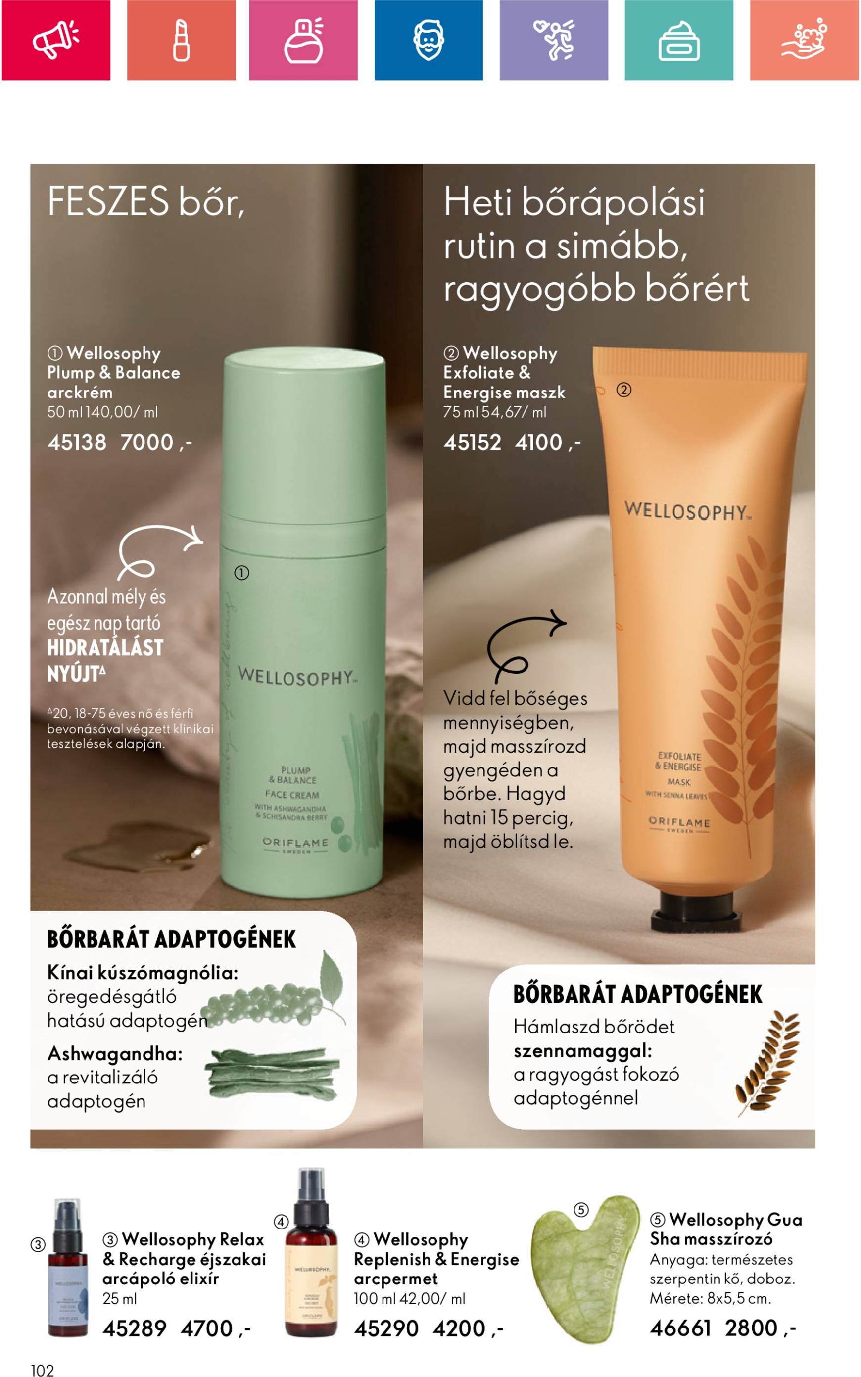 Oriflame akciós újság, érvényes 10.20. - 11.09. 102