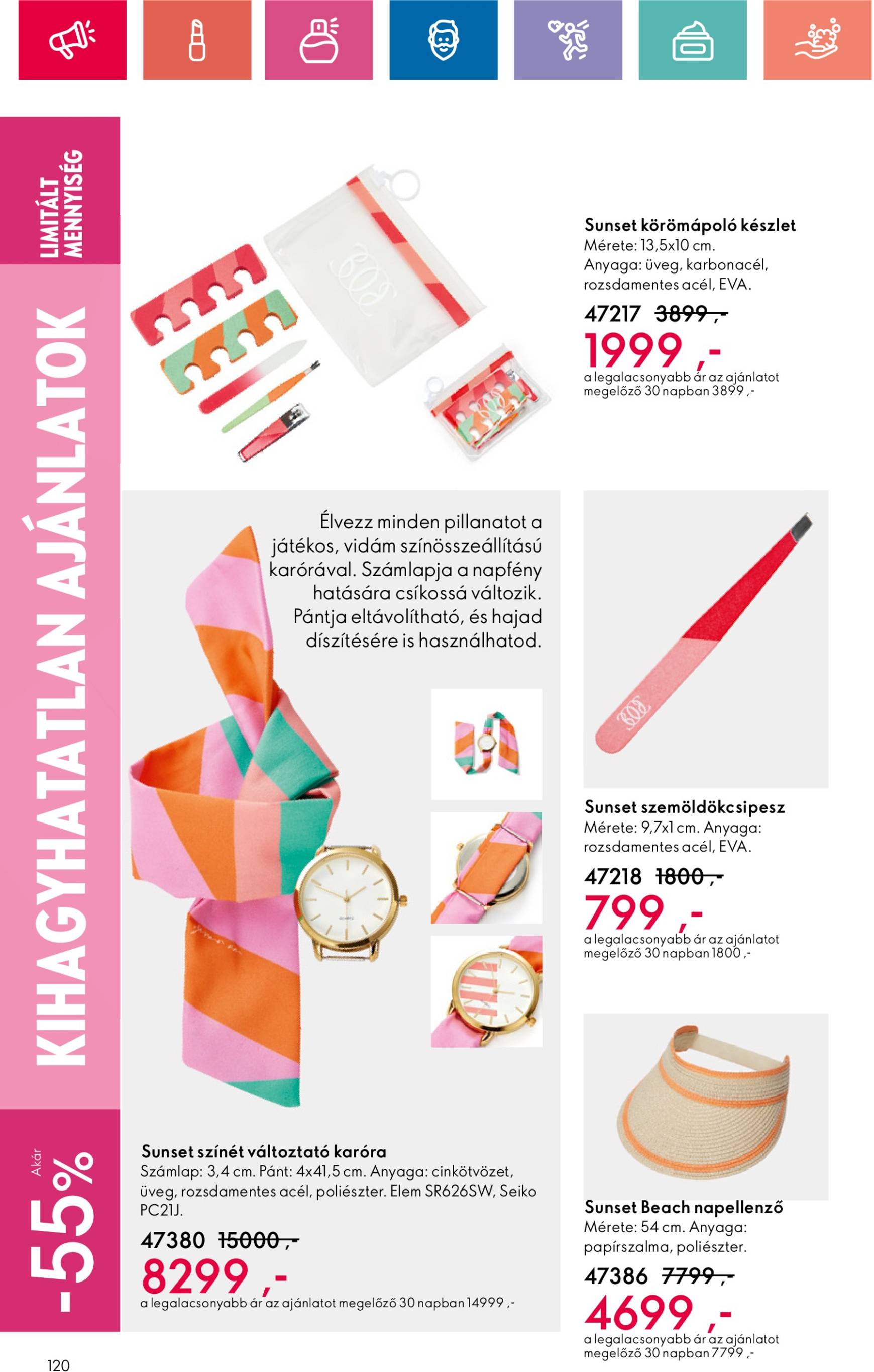 Oriflame akciós újság, érvényes 10.20. - 11.09. 120