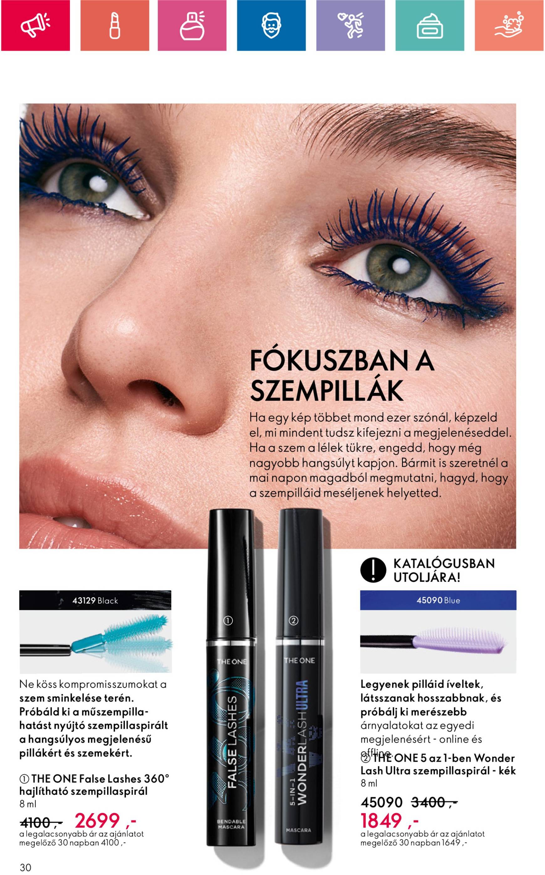 Oriflame akciós újság, érvényes 10.20. - 11.09. 30