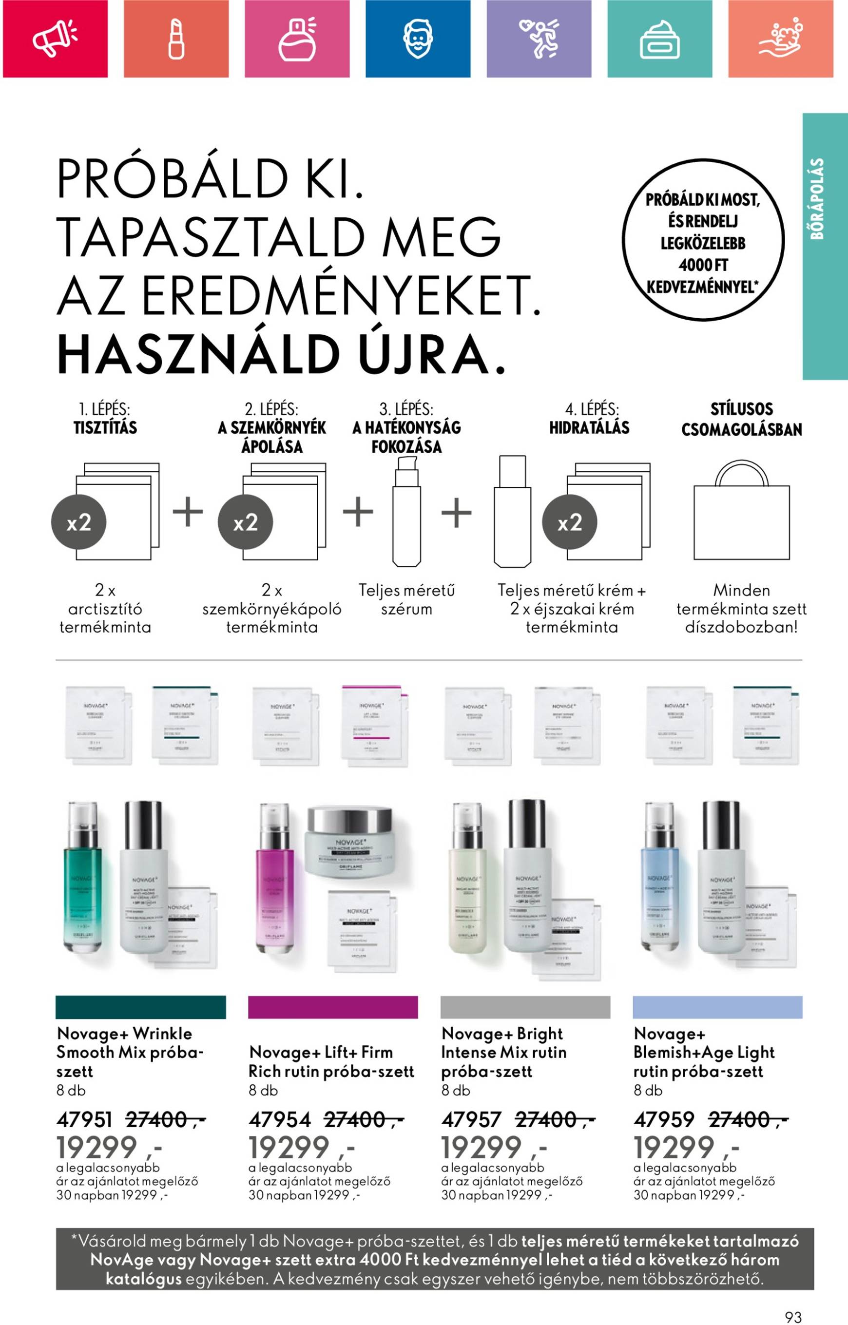 Oriflame akciós újság, érvényes 10.20. - 11.09. 93