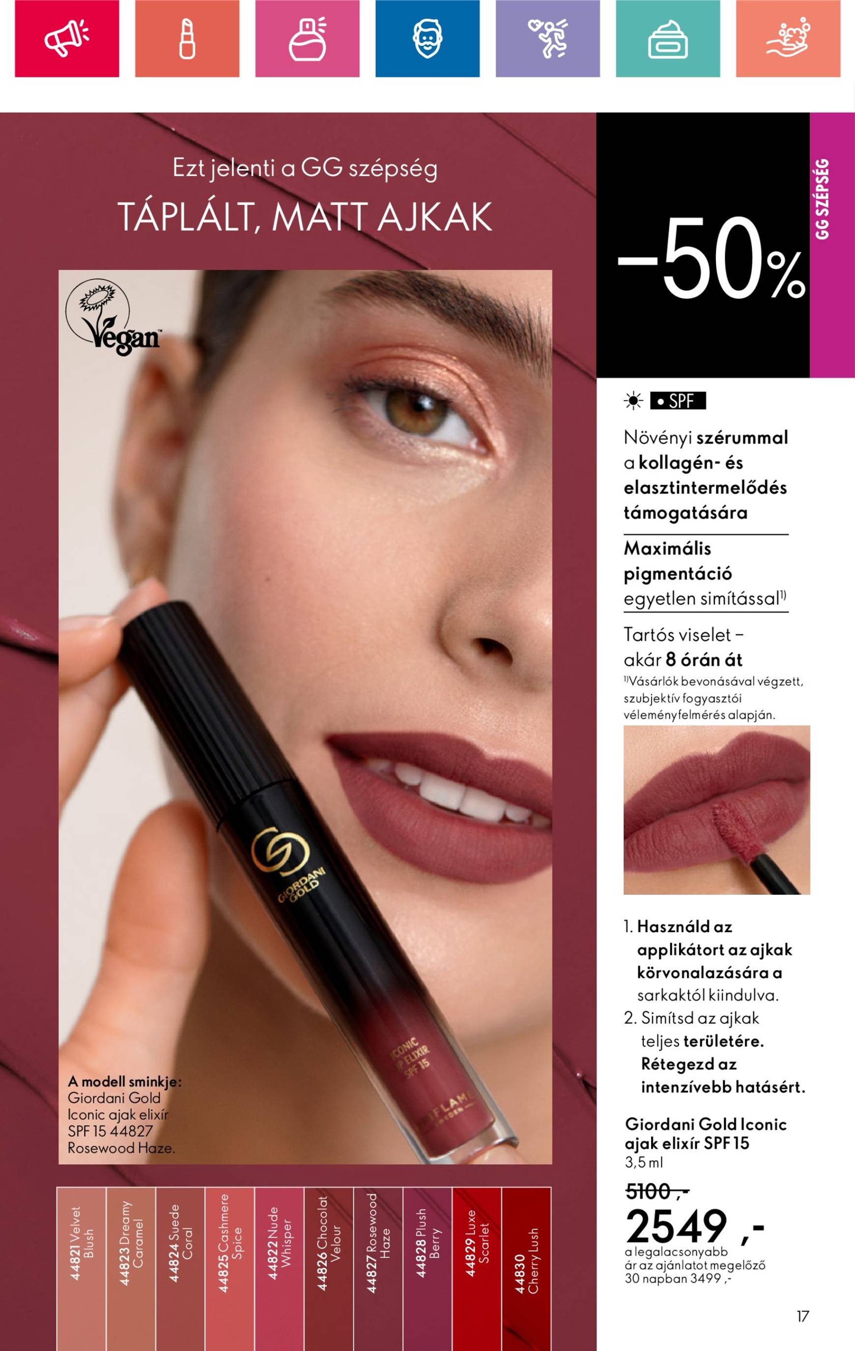 Oriflame akciós újság, érvényes 10.20. - 11.09. 17