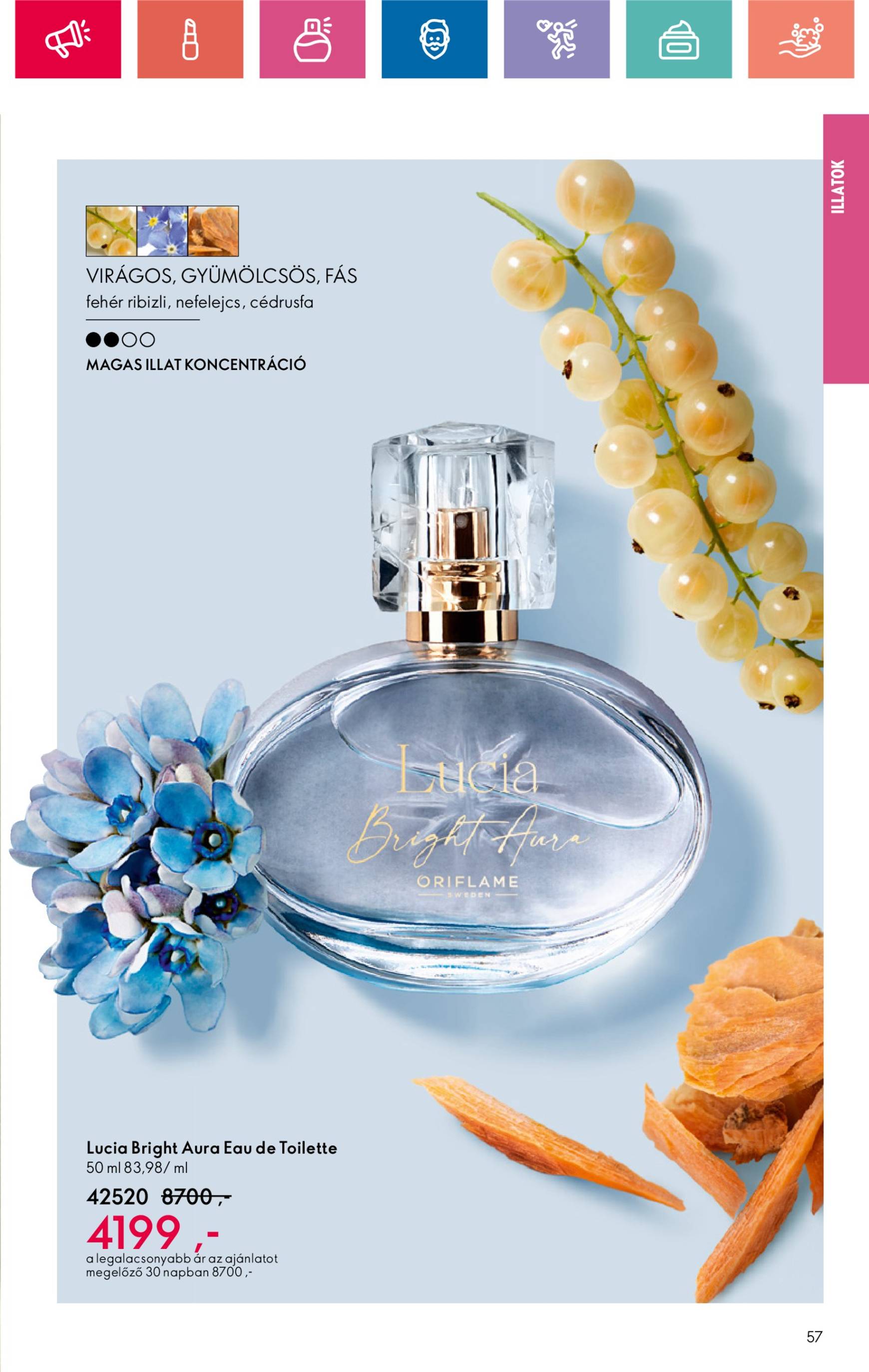 Oriflame akciós újság, érvényes 10.20. - 11.09. 57