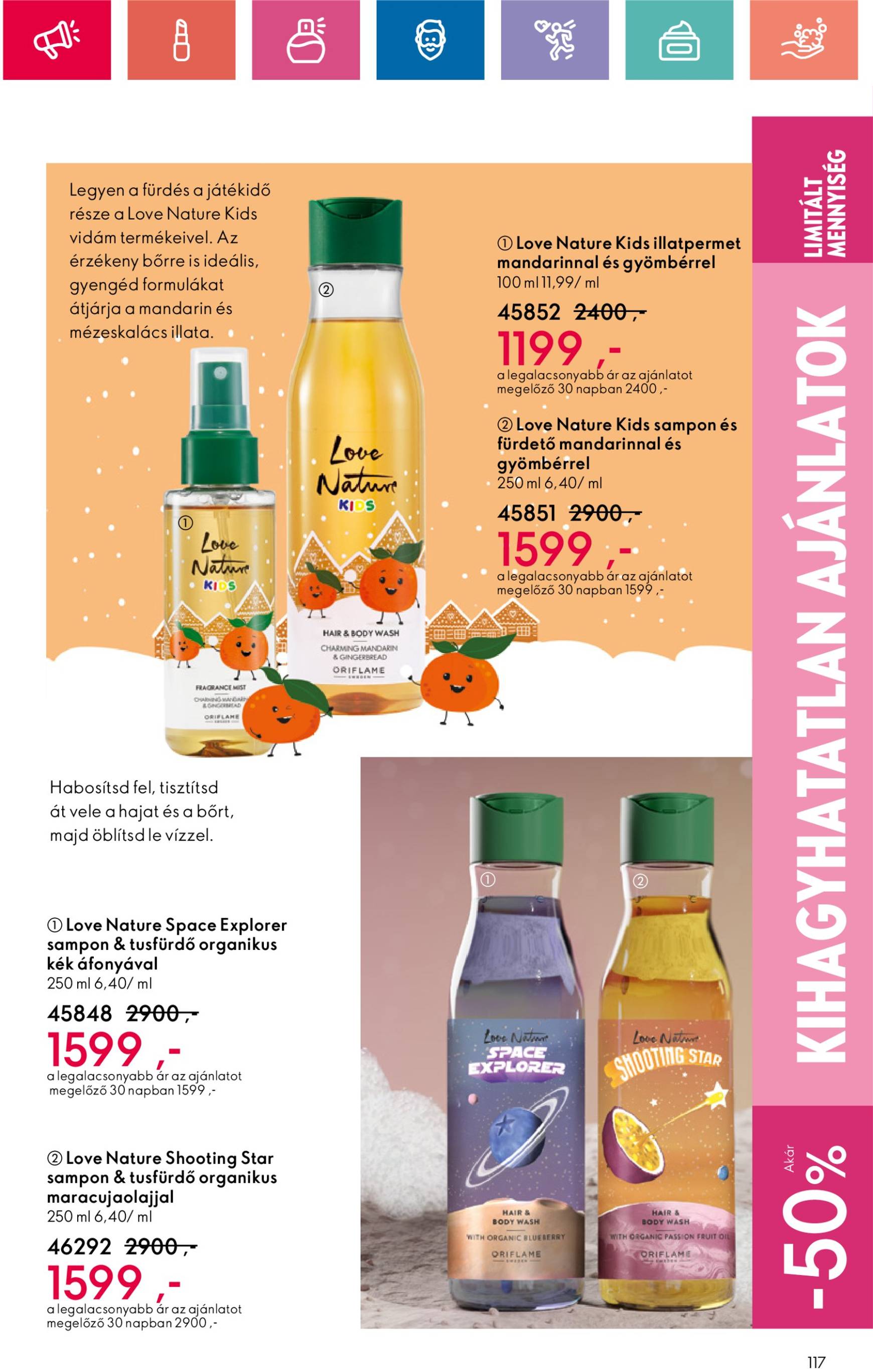 Oriflame akciós újság, érvényes 10.20. - 11.09. 117