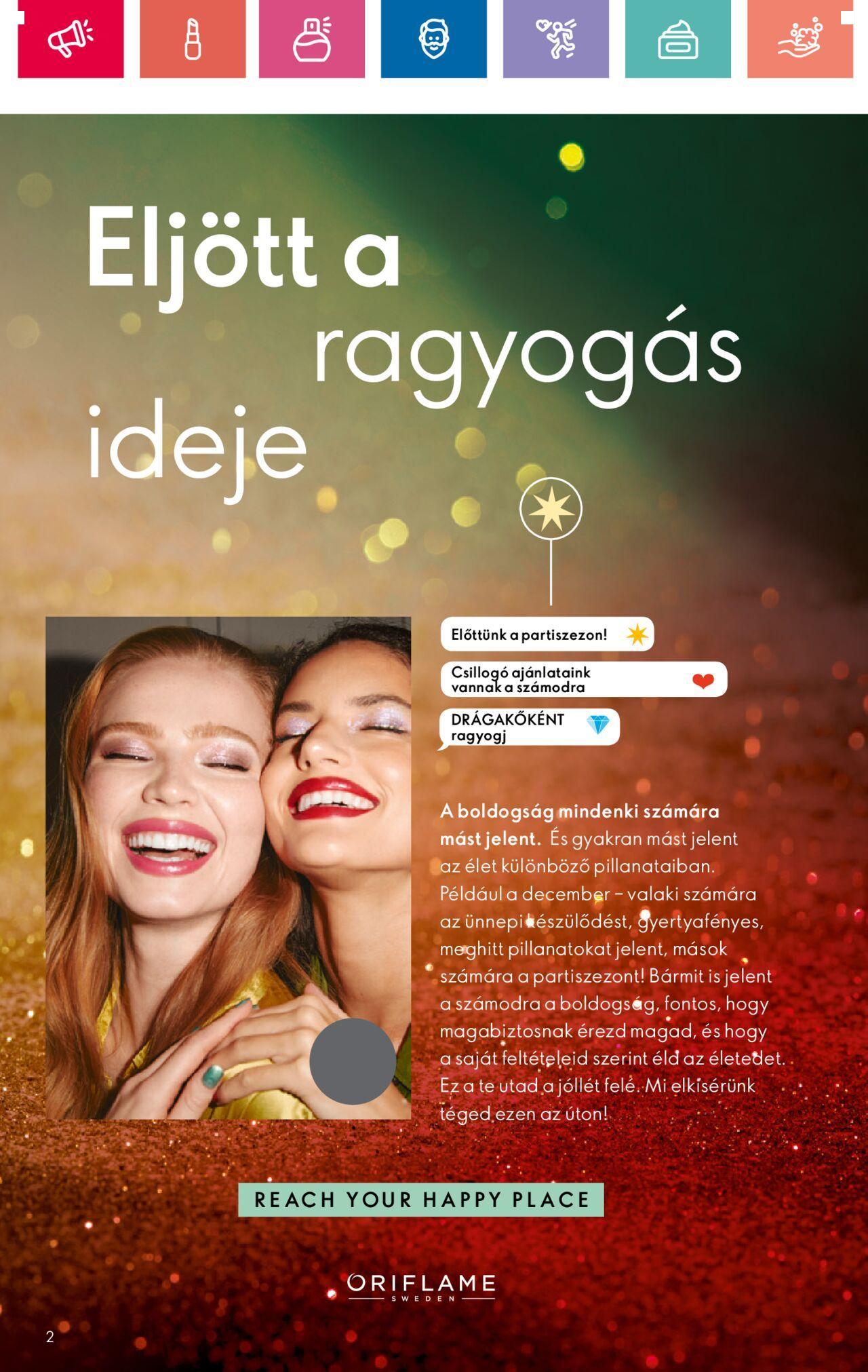 Akciós újság új Oriflame 2024.11.10. - 2024.11.30. 2