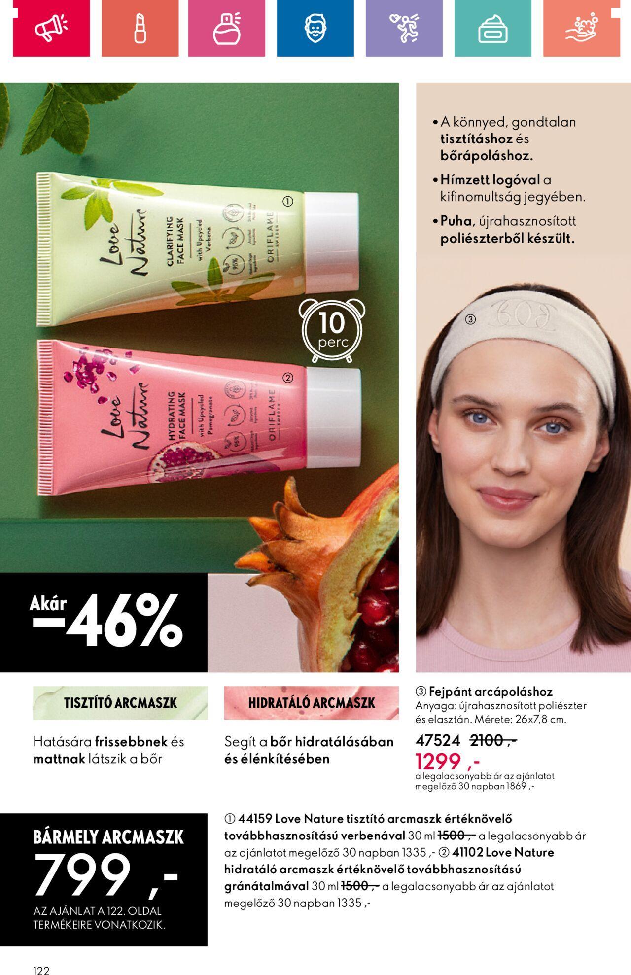 Akciós újság új Oriflame 2024.11.10. - 2024.11.30. 122