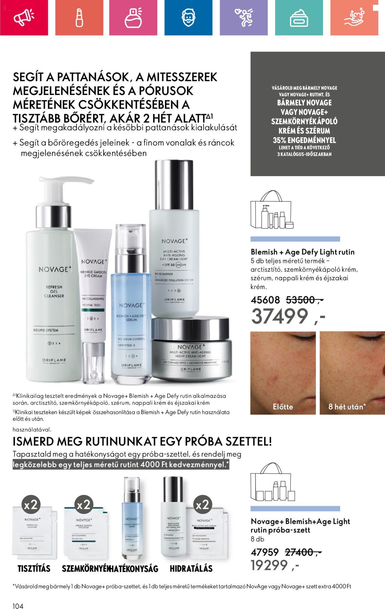 Akciós újság új Oriflame 2024.11.10. - 2024.11.30. 104