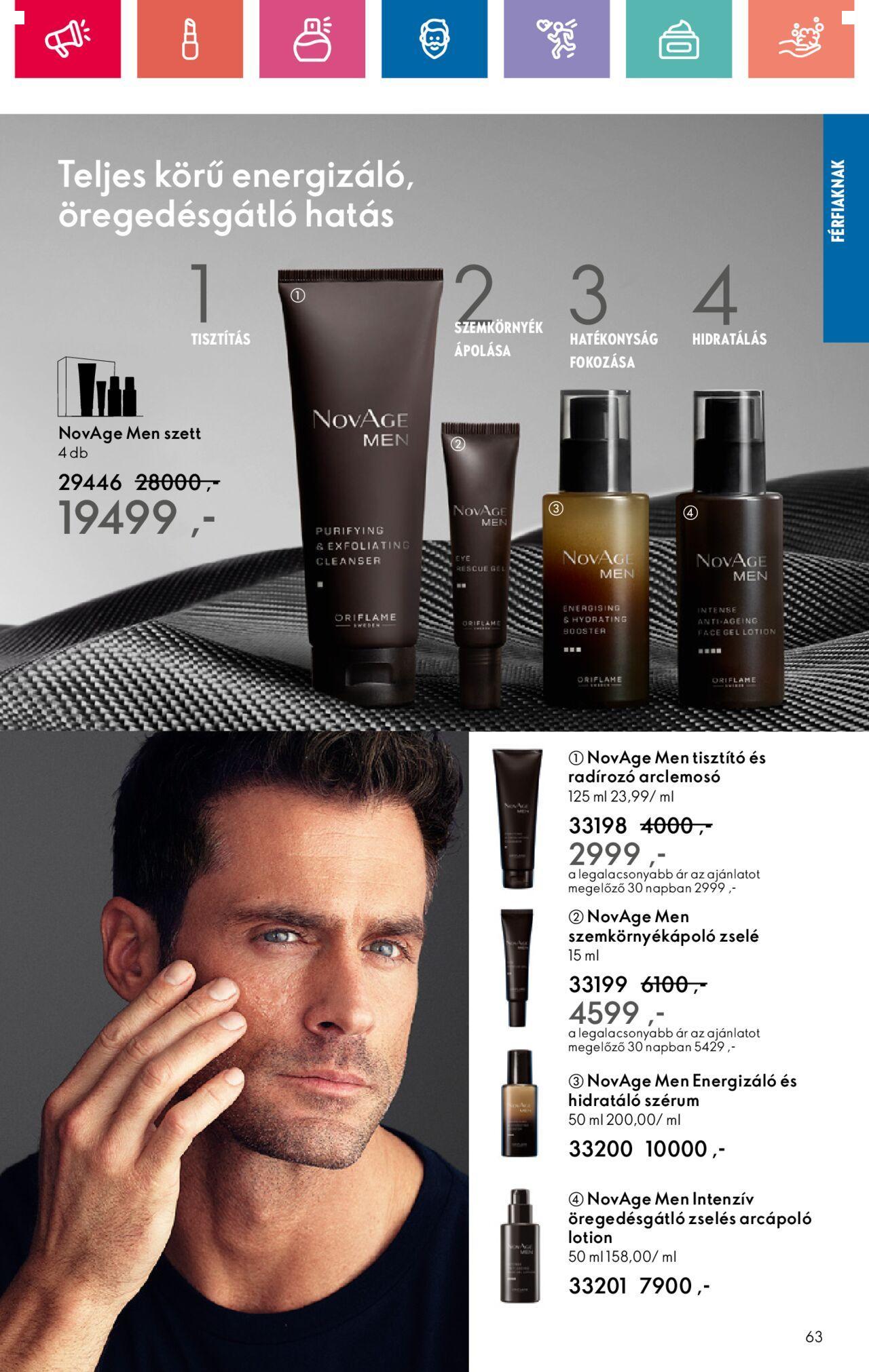 Akciós újság új Oriflame 2024.11.10. - 2024.11.30. 63