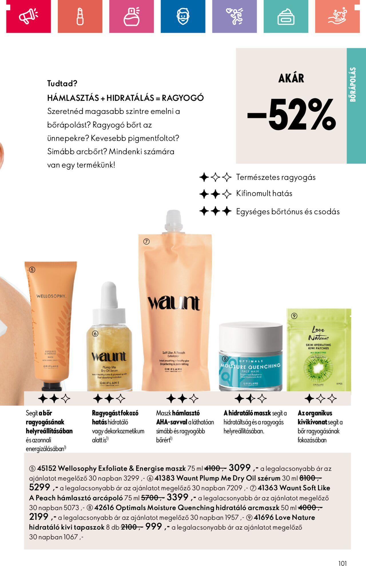 Akciós újság új Oriflame 2024.11.10. - 2024.11.30. 101