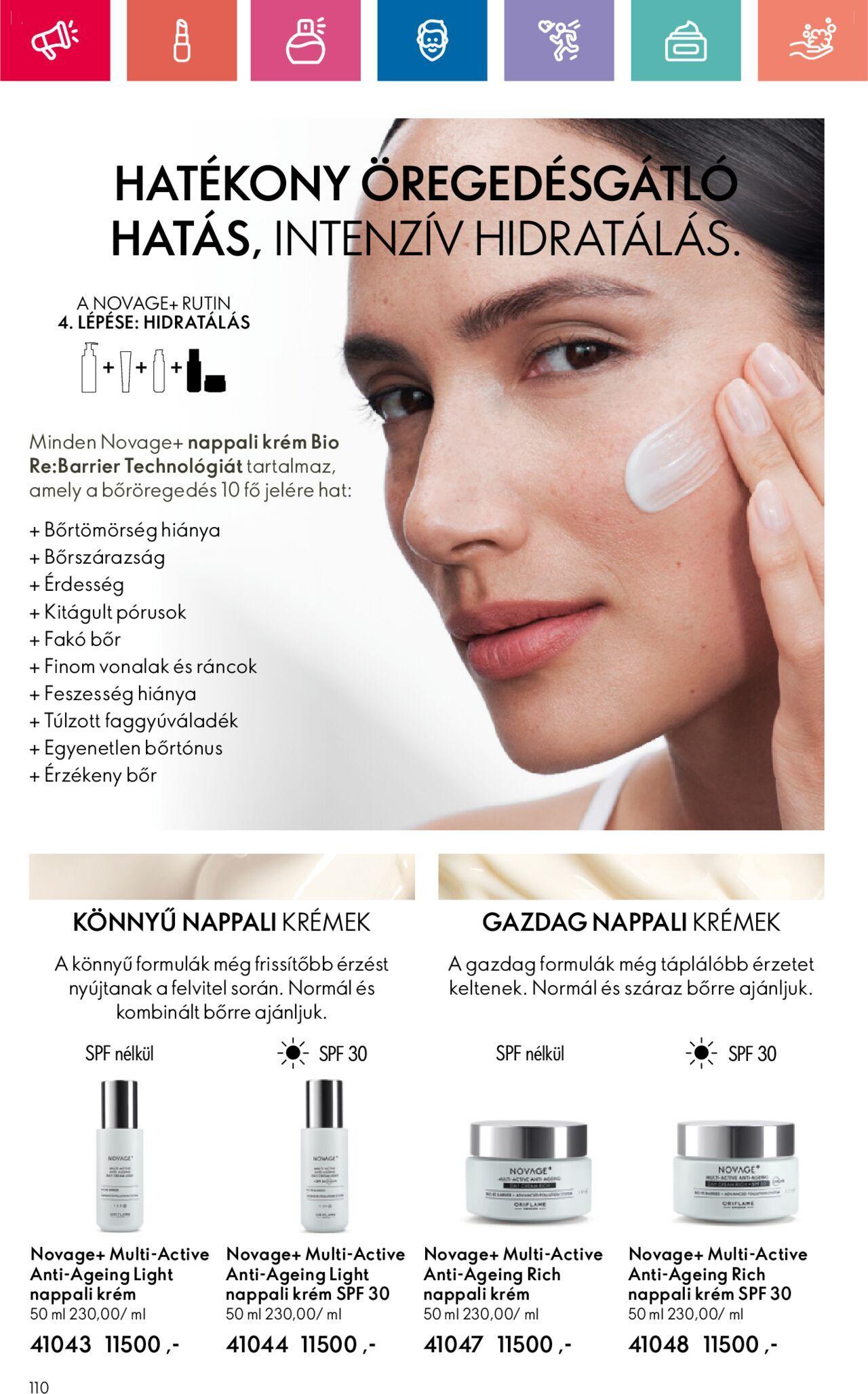 Akciós újság új Oriflame 2024.11.10. - 2024.11.30. 110