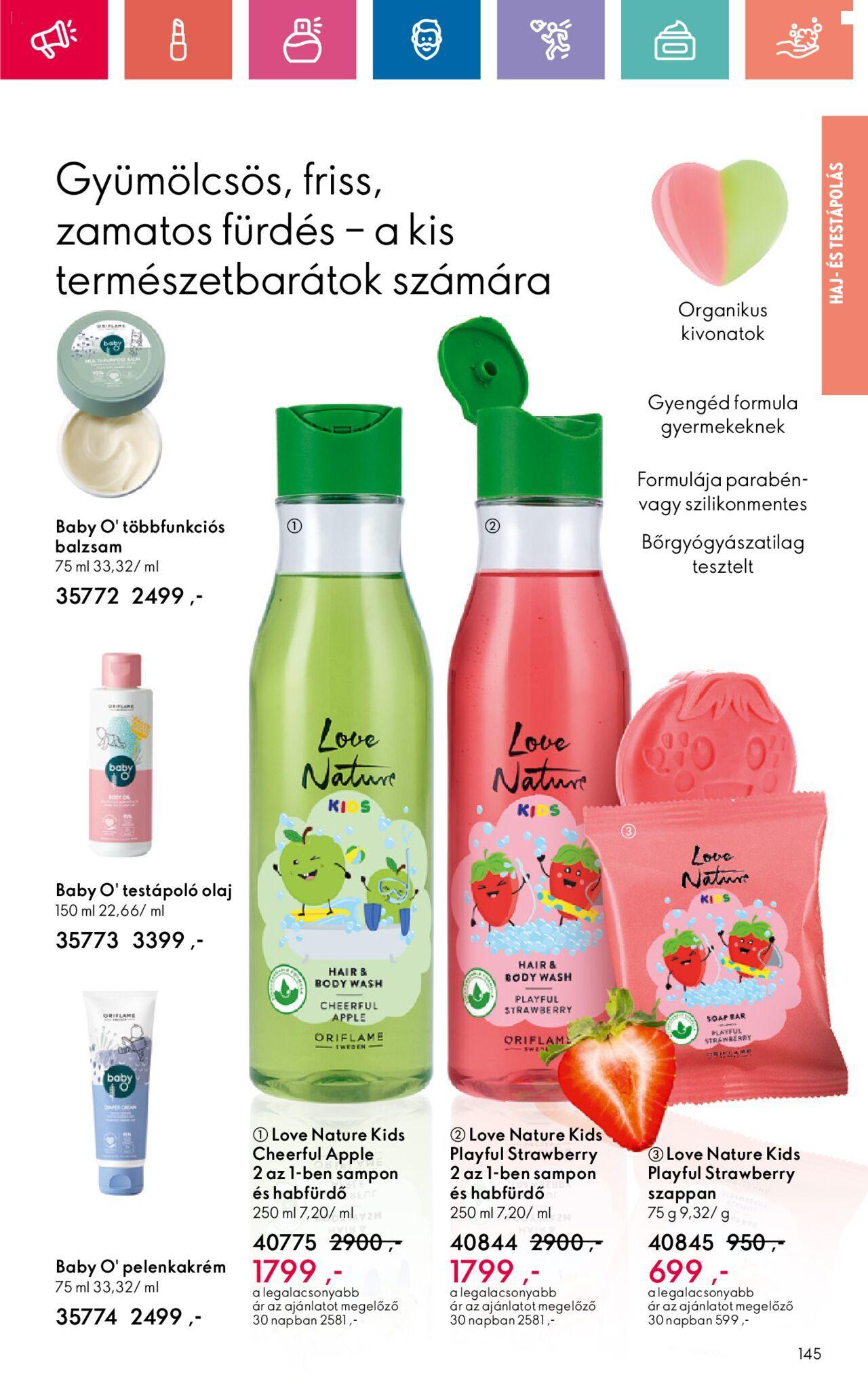 Akciós újság új Oriflame 2024.11.10. - 2024.11.30. 145