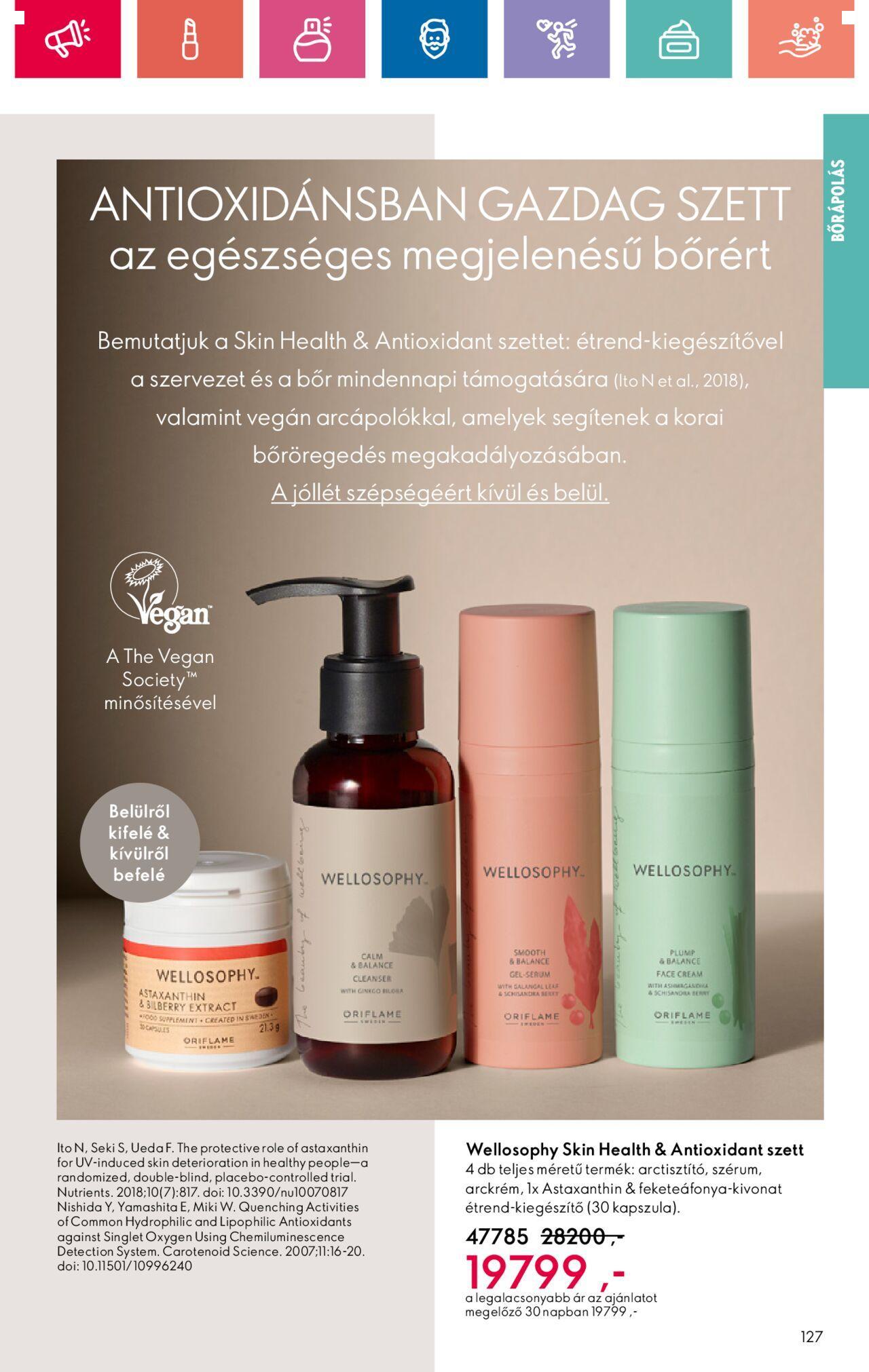 Akciós újság új Oriflame 2024.11.10. - 2024.11.30. 127