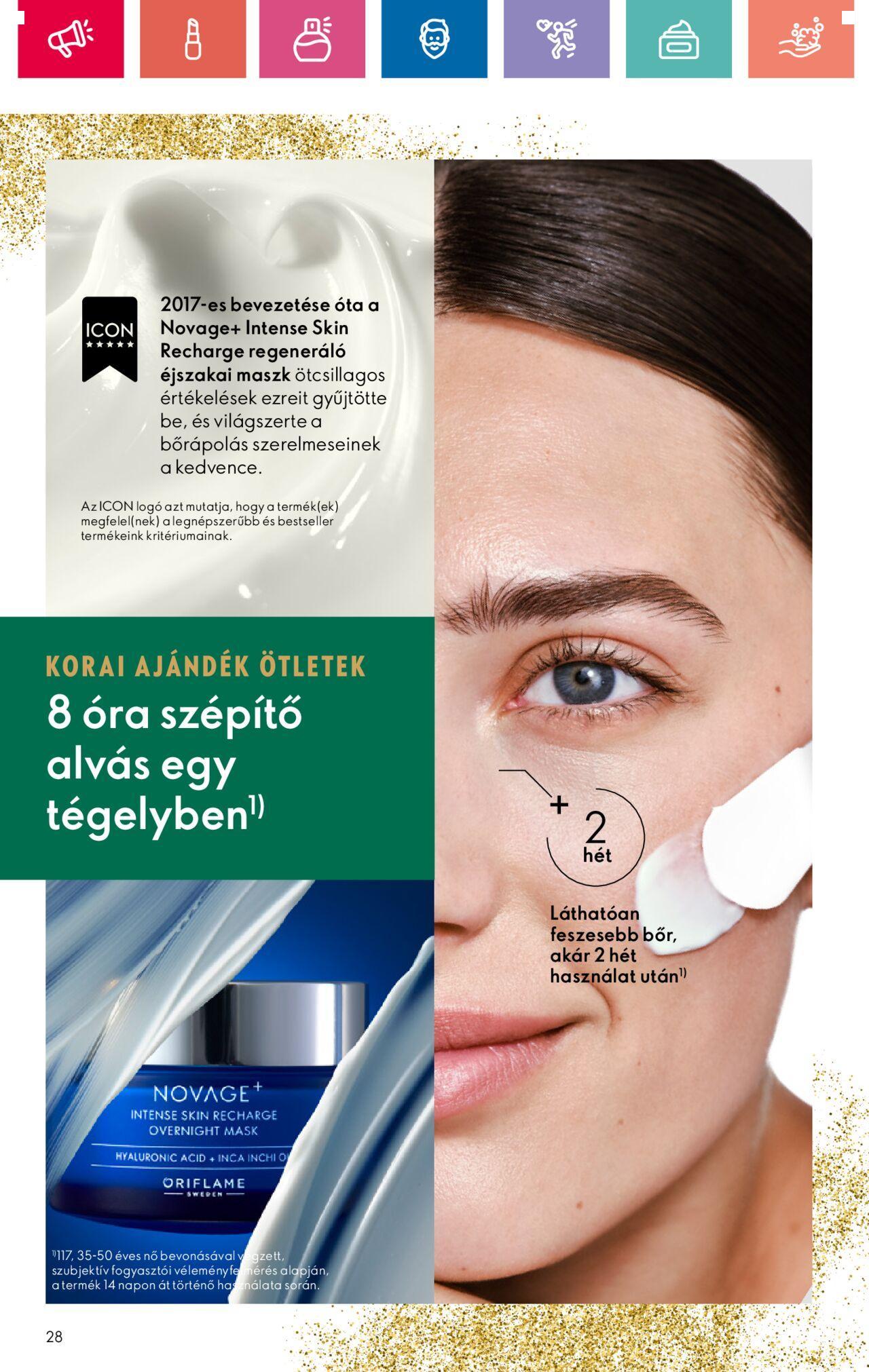 Akciós újság új Oriflame 2024.11.10. - 2024.11.30. 28