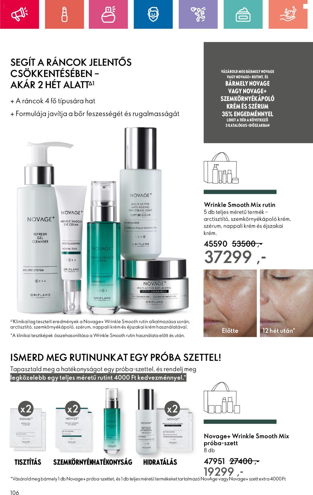 Akciós újság új Oriflame 2024.11.10. - 2024.11.30. 106