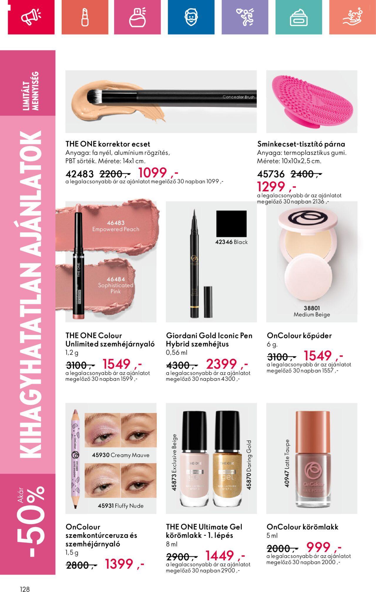 Akciós újság új Oriflame 2024.11.10. - 2024.11.30. 128