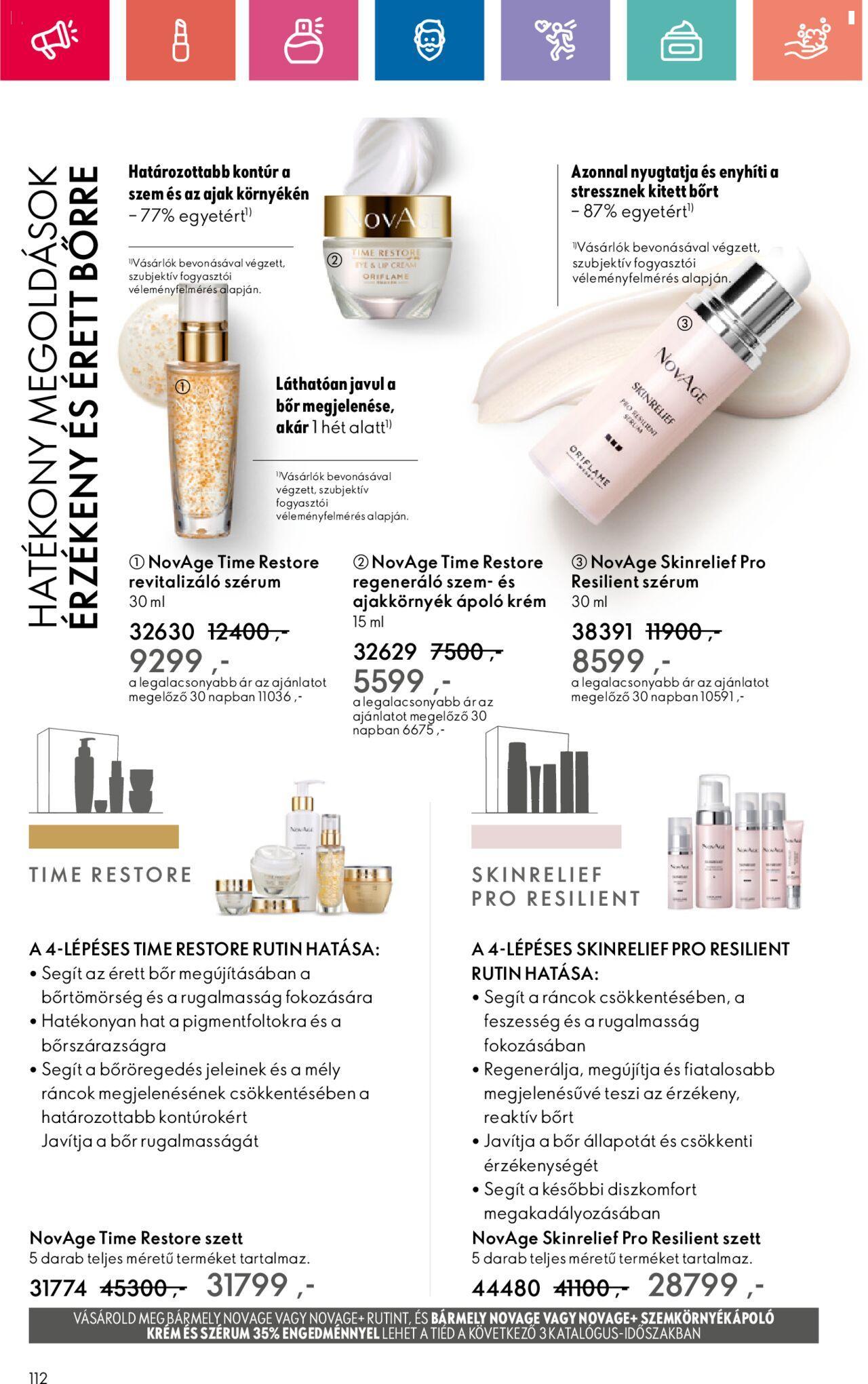 Akciós újság új Oriflame 2024.11.10. - 2024.11.30. 112