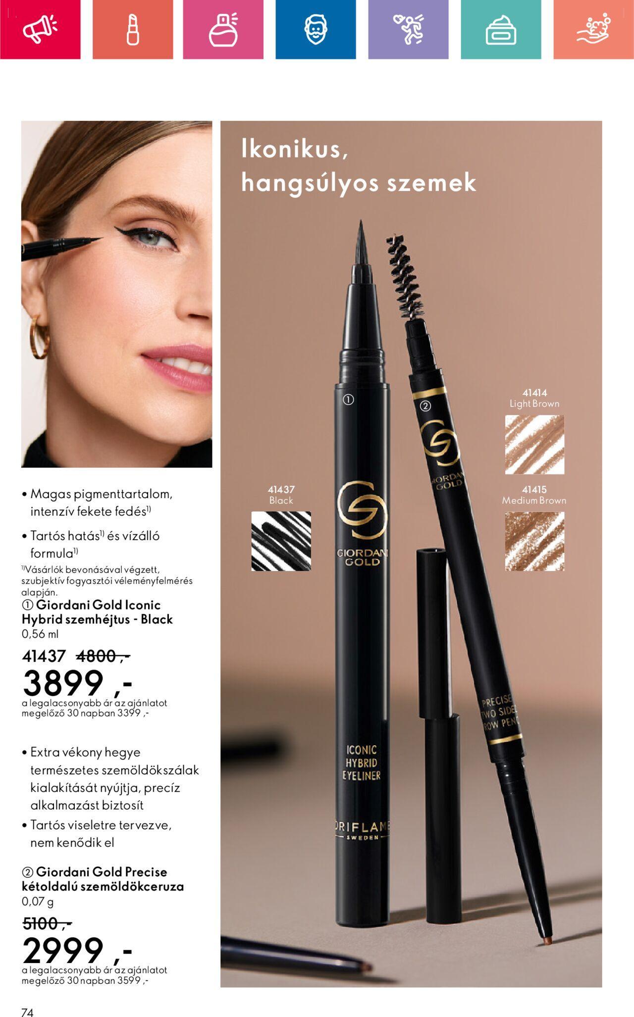 Akciós újság új Oriflame 2024.11.10. - 2024.11.30. 74