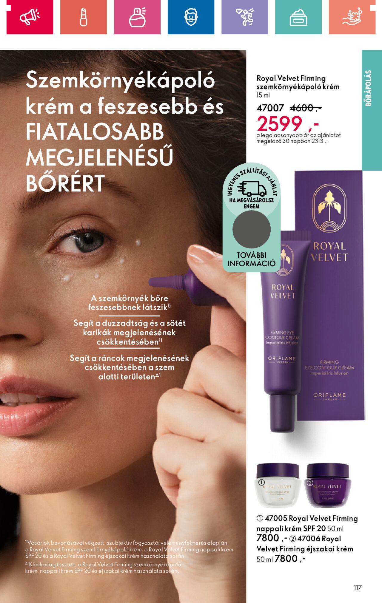 Akciós újság új Oriflame 2024.11.10. - 2024.11.30. 117