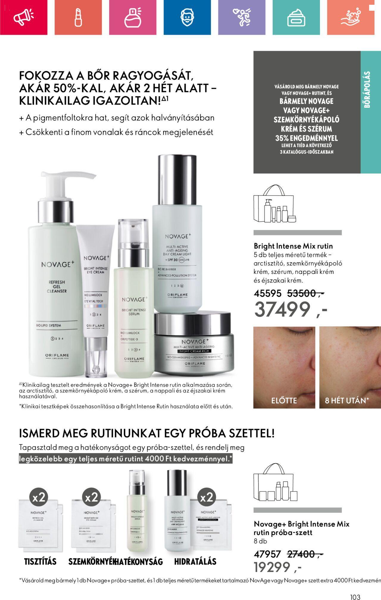 Akciós újság új Oriflame 2024.11.10. - 2024.11.30. 103