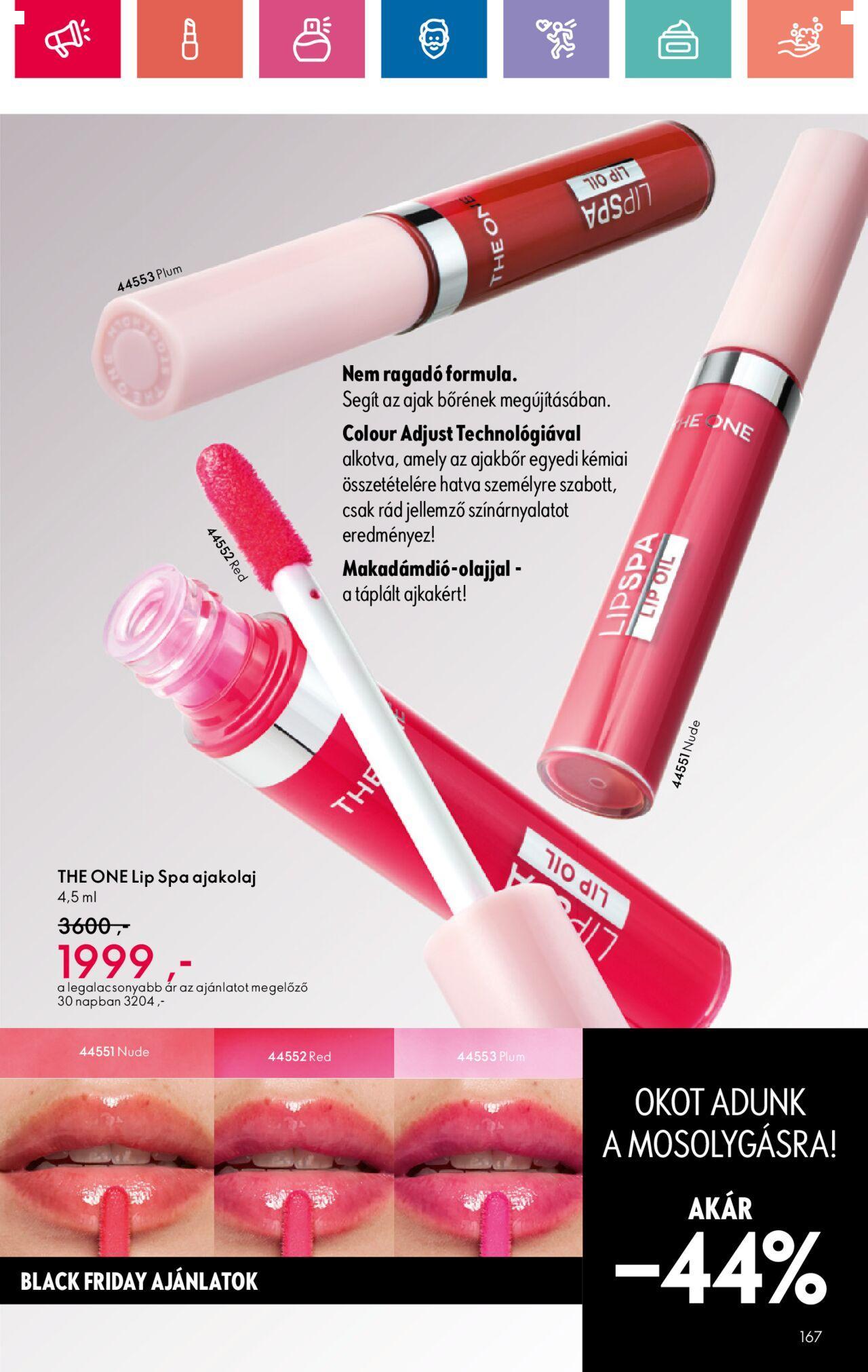 Akciós újság új Oriflame 2024.11.10. - 2024.11.30. 167