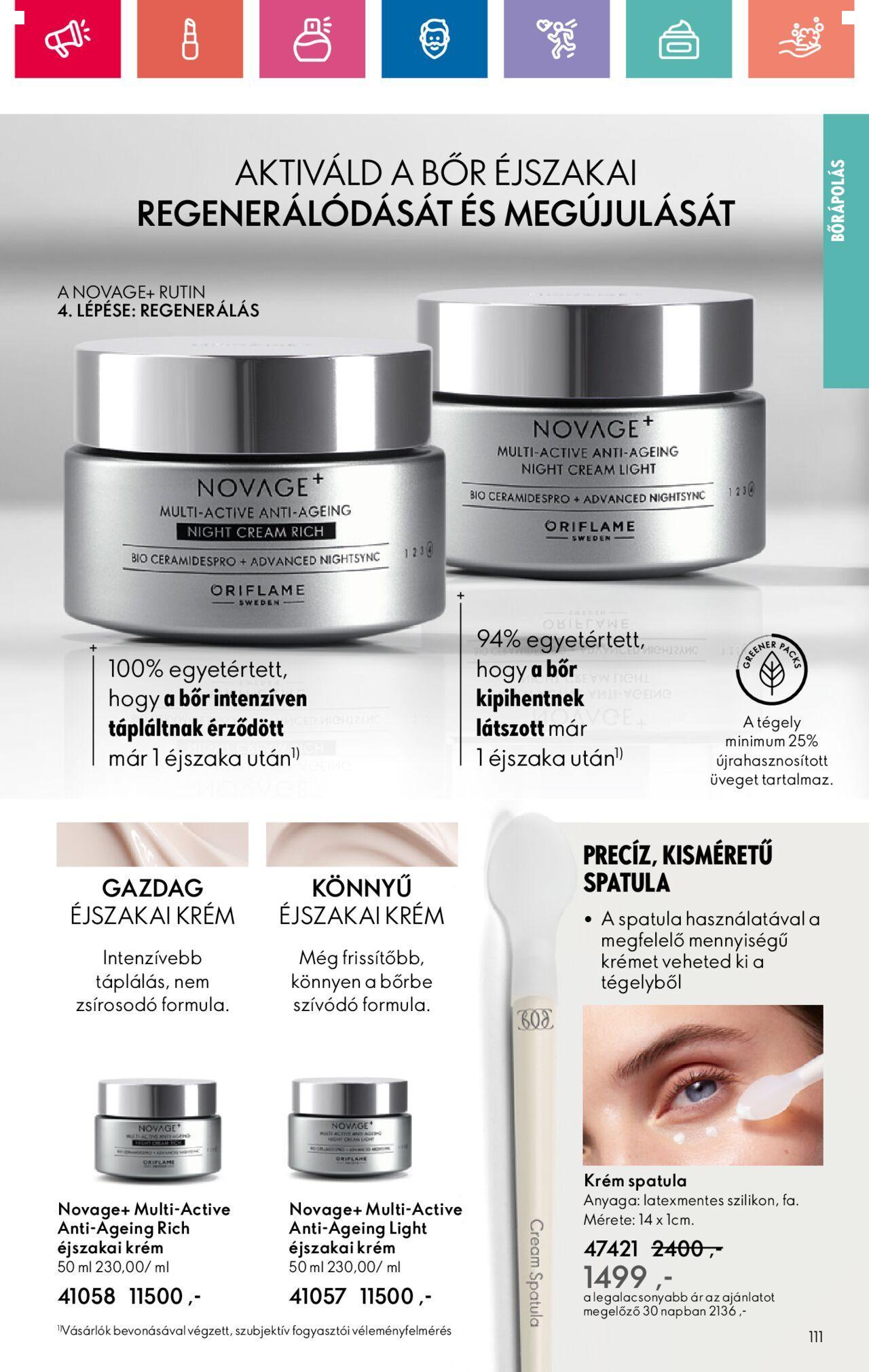 Akciós újság új Oriflame 2024.11.10. - 2024.11.30. 111