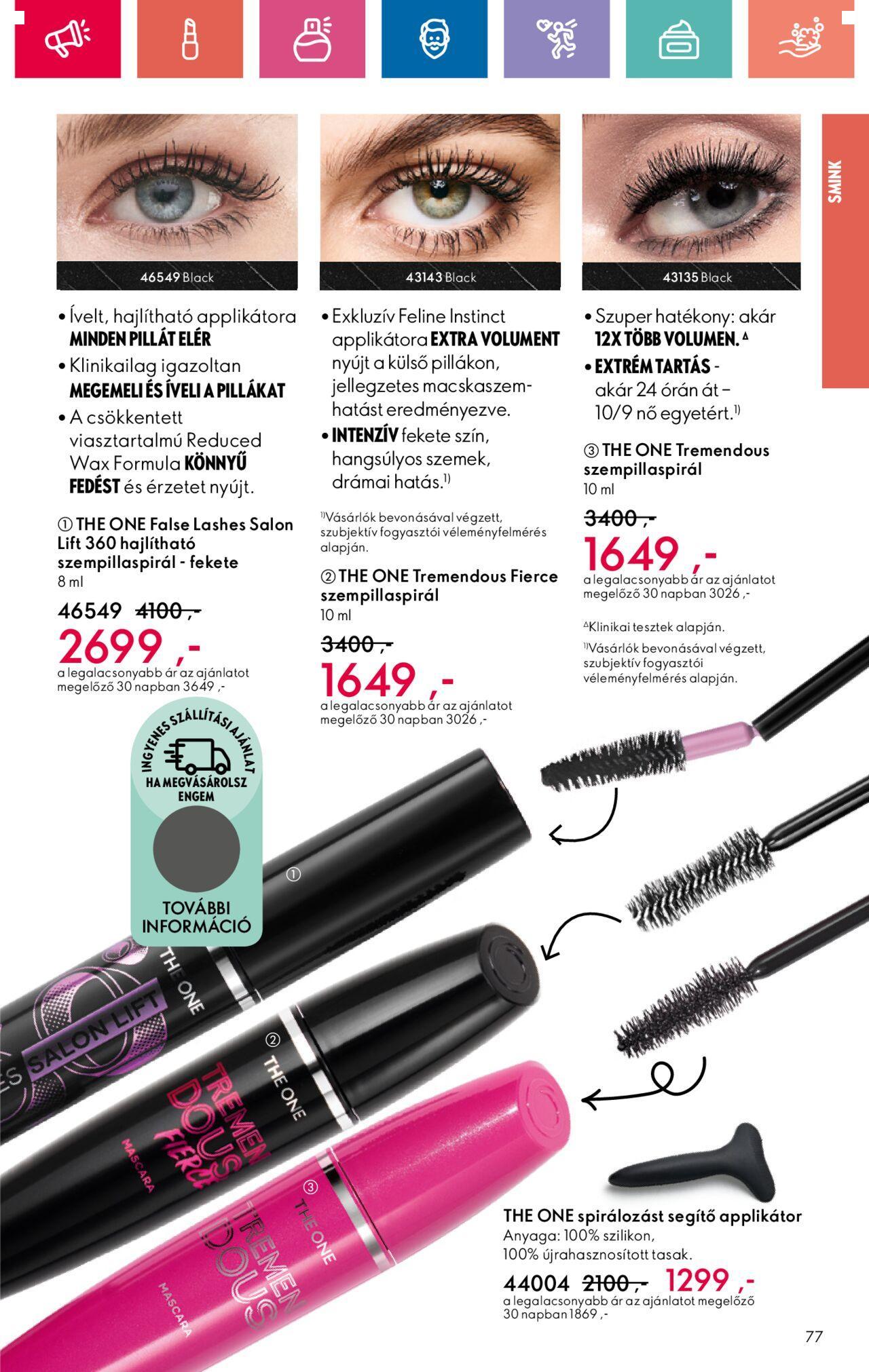 Akciós újság új Oriflame 2024.11.10. - 2024.11.30. 77