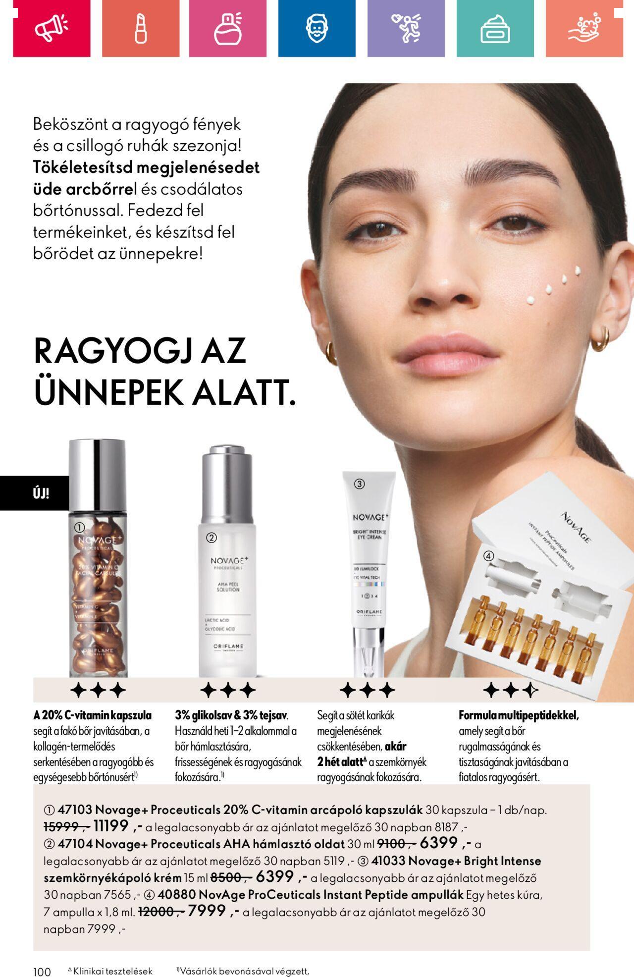 Akciós újság új Oriflame 2024.11.10. - 2024.11.30. 100