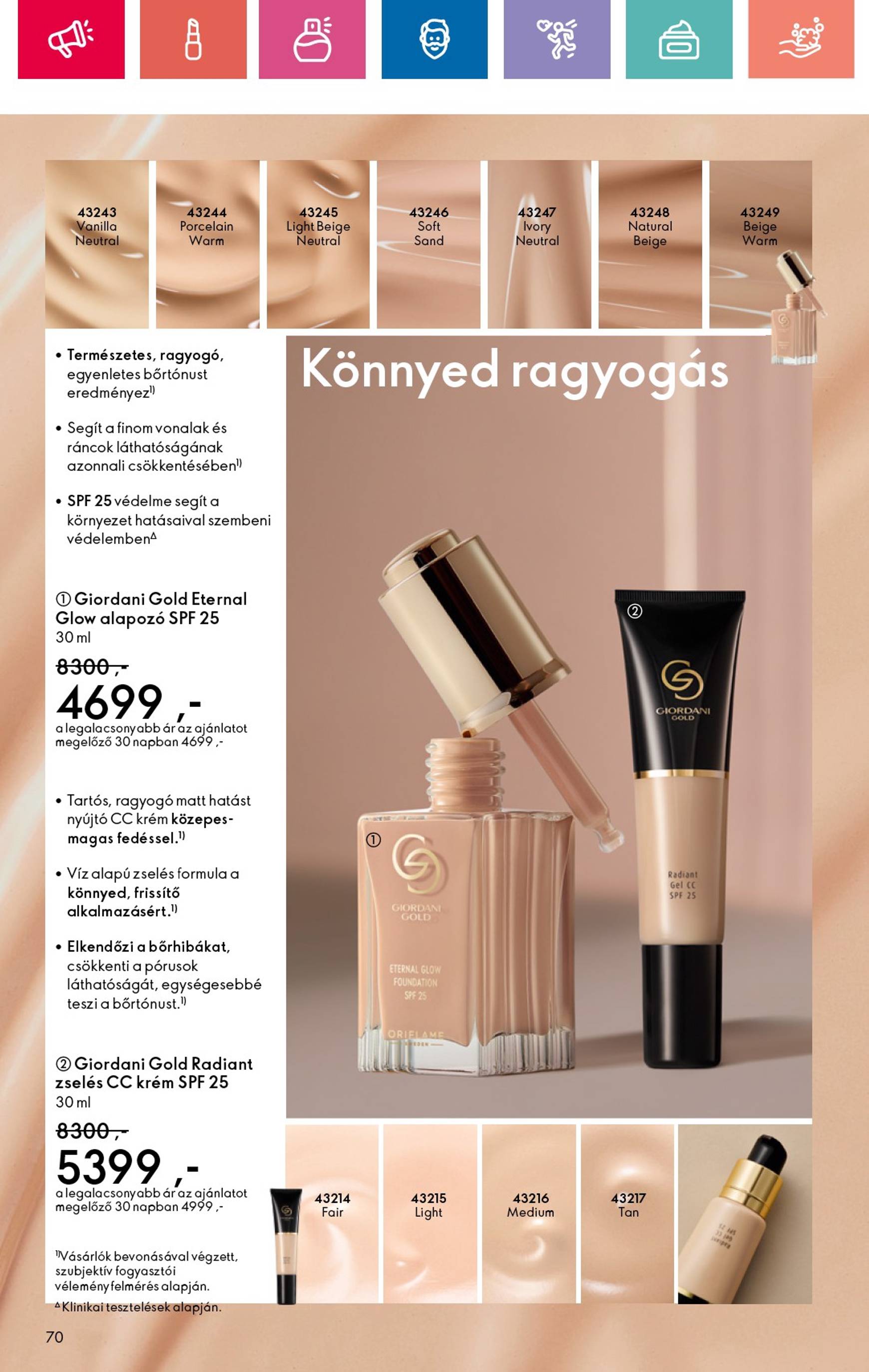 Oriflame - Black Friday akciós újság, érvényes 11.10. - 11.30. 70