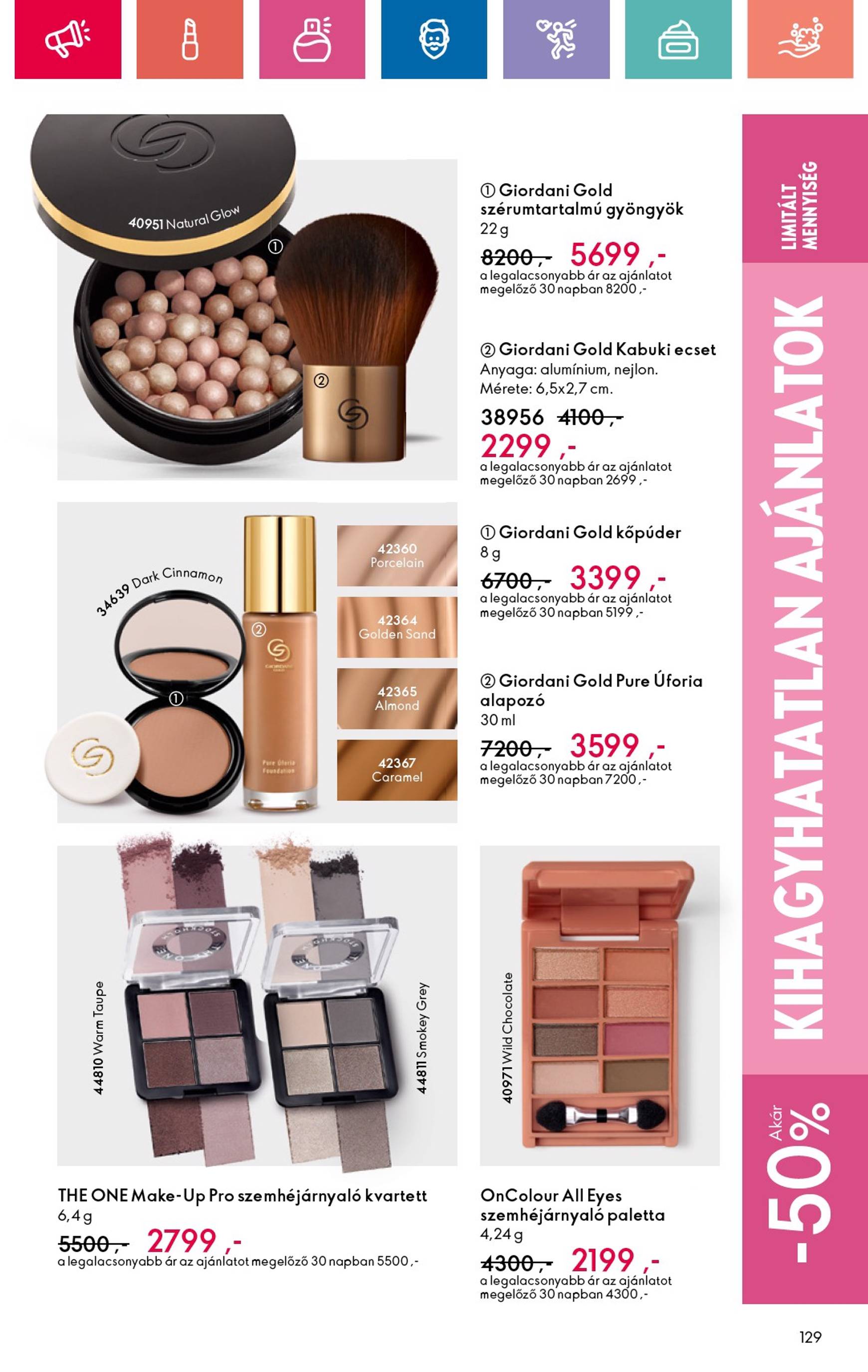 Oriflame - Black Friday akciós újság, érvényes 11.10. - 11.30. 129