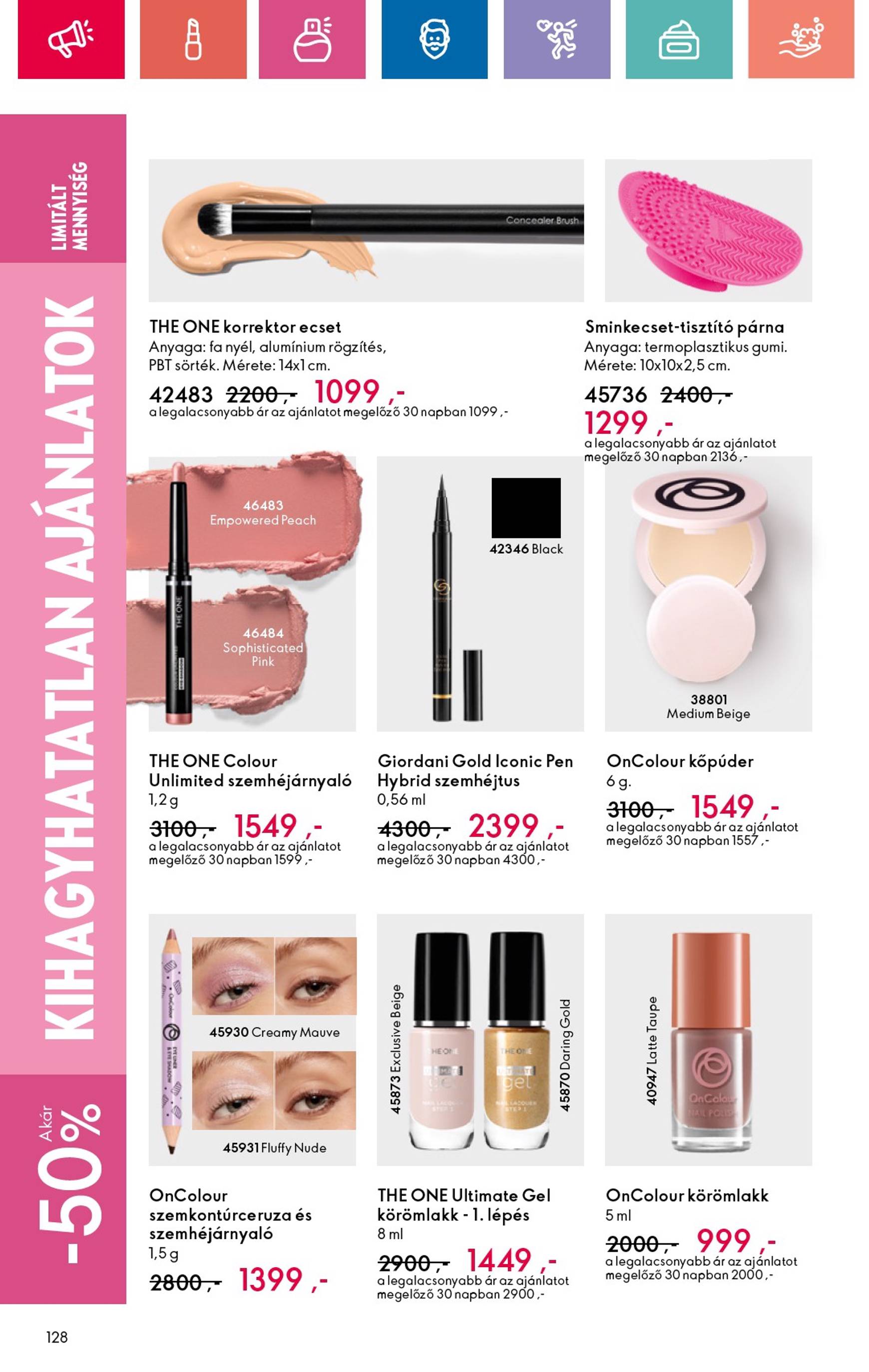 Oriflame - Black Friday akciós újság, érvényes 11.10. - 11.30. 128