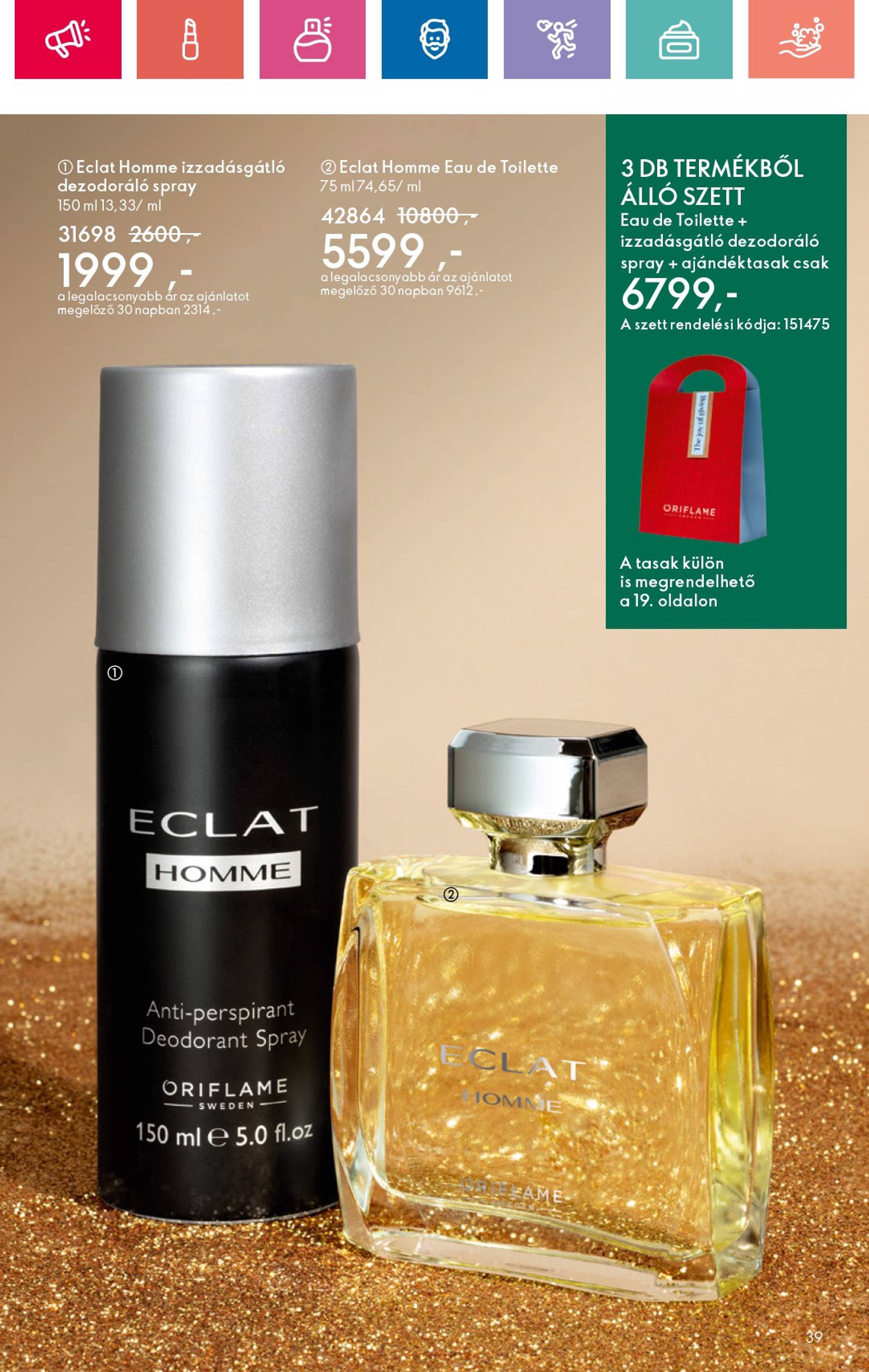 Oriflame - Black Friday akciós újság, érvényes 11.10. - 11.30. 39