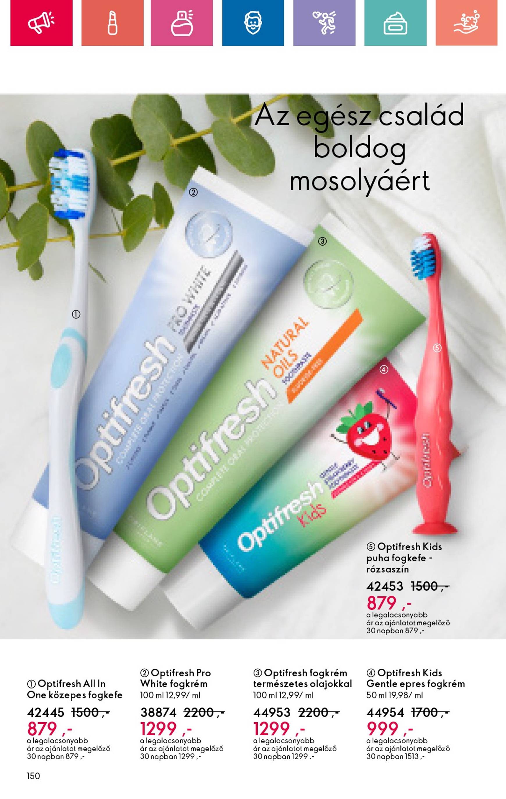 Oriflame - Black Friday akciós újság, érvényes 11.10. - 11.30. 150